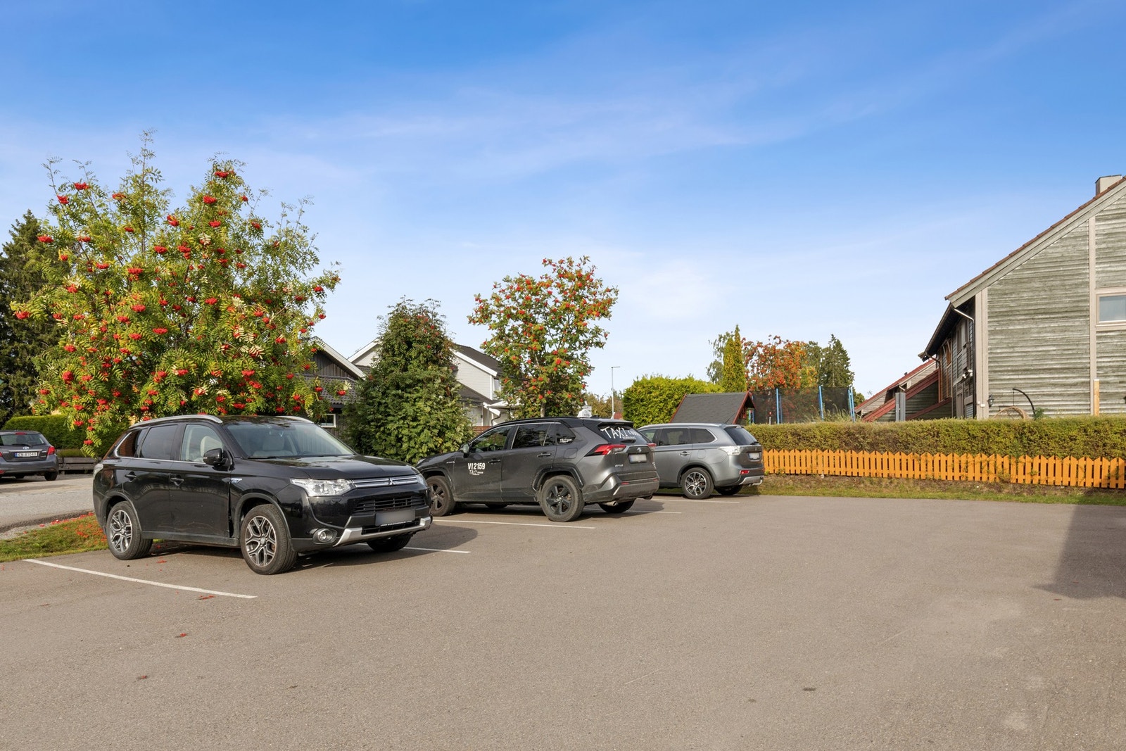 Her kan også huseiere parkere uten begrensninger etter registrering av bilskilt hos grendelaget. Galleribilde