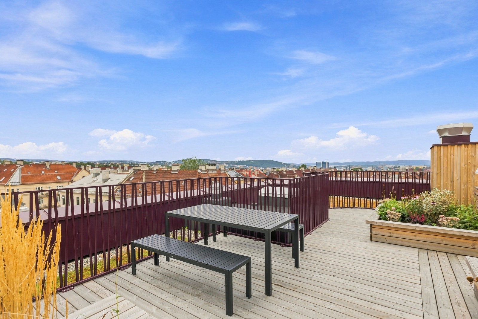 Felles takterrasse med rå utsikt over hele Oslo! Galleribilde