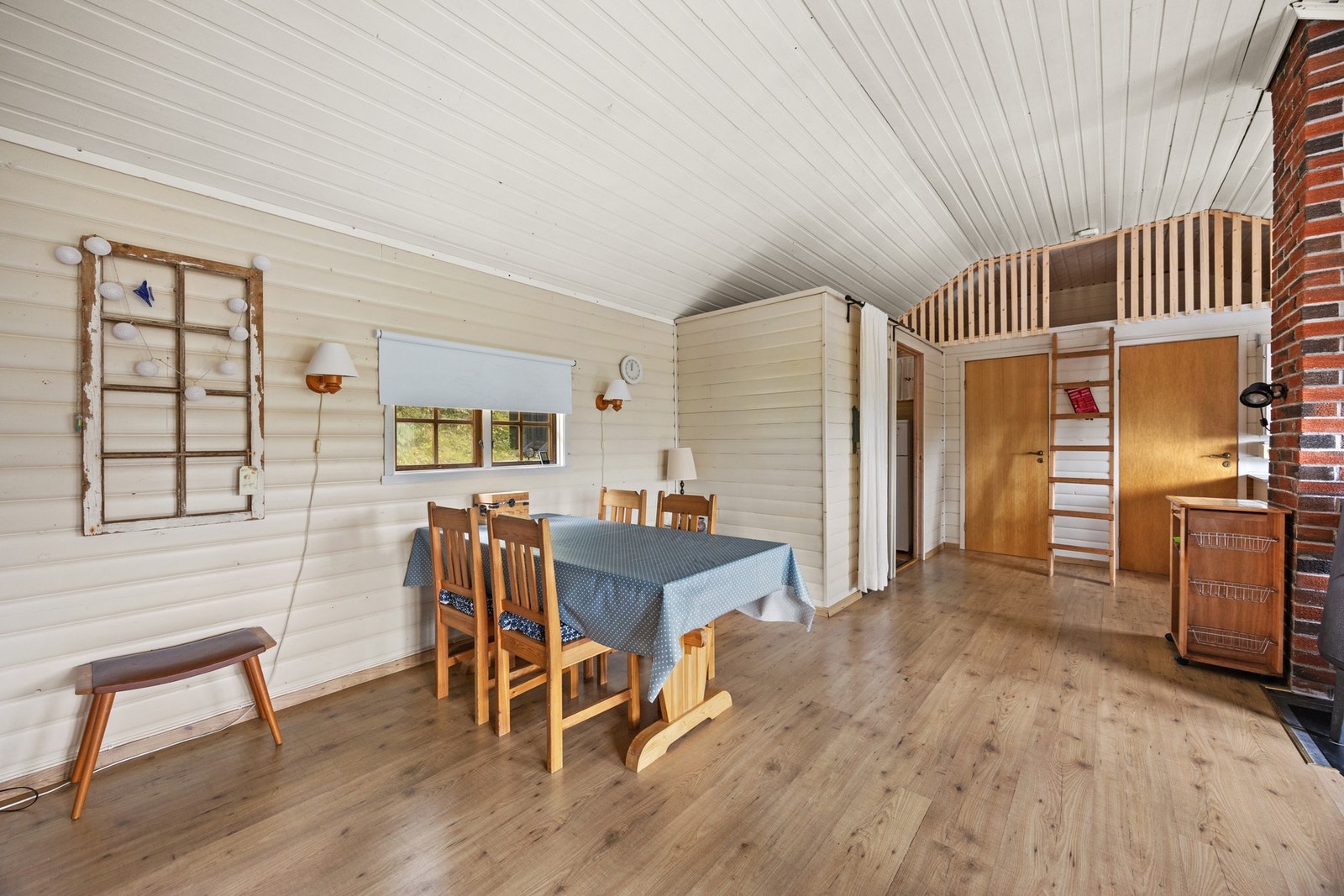 Det er innlagt strøm og sommervann. Galleribilde