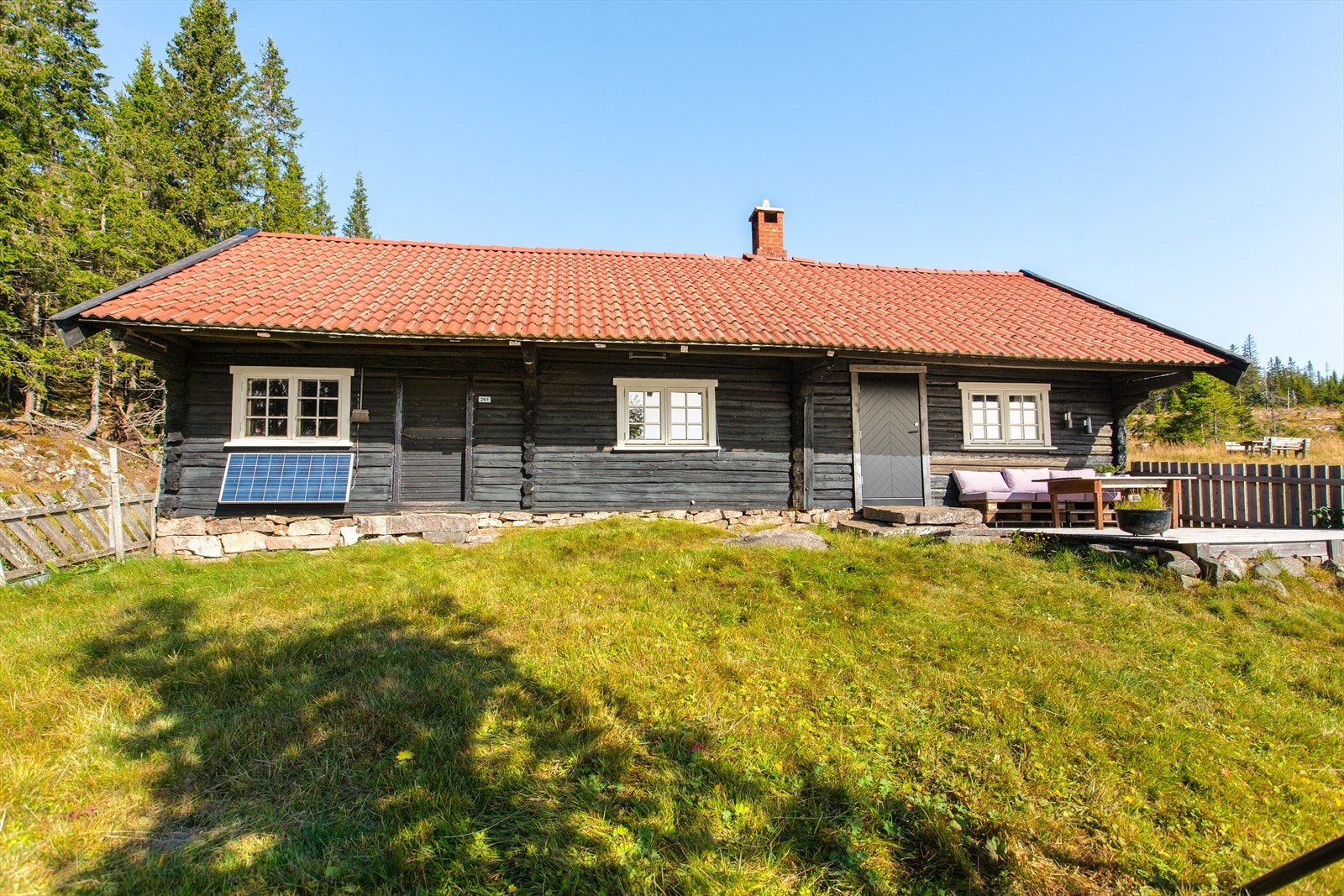 Koselig laftehytte Galleribilde
