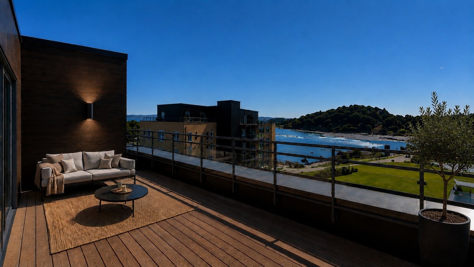 Panorama utsikt Galleribilde