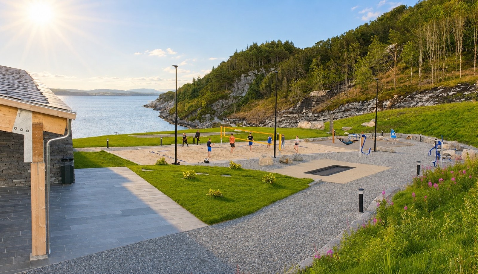 Hjeltefjorden fjordpark Galleribilde