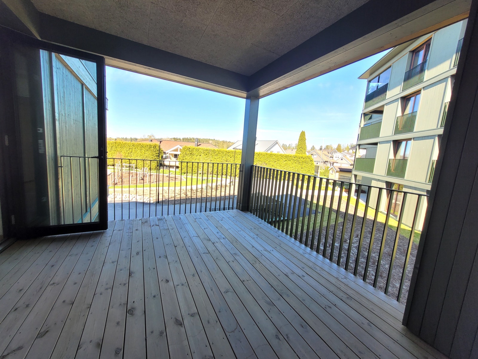 Overbygd balkong. Galleribilde
