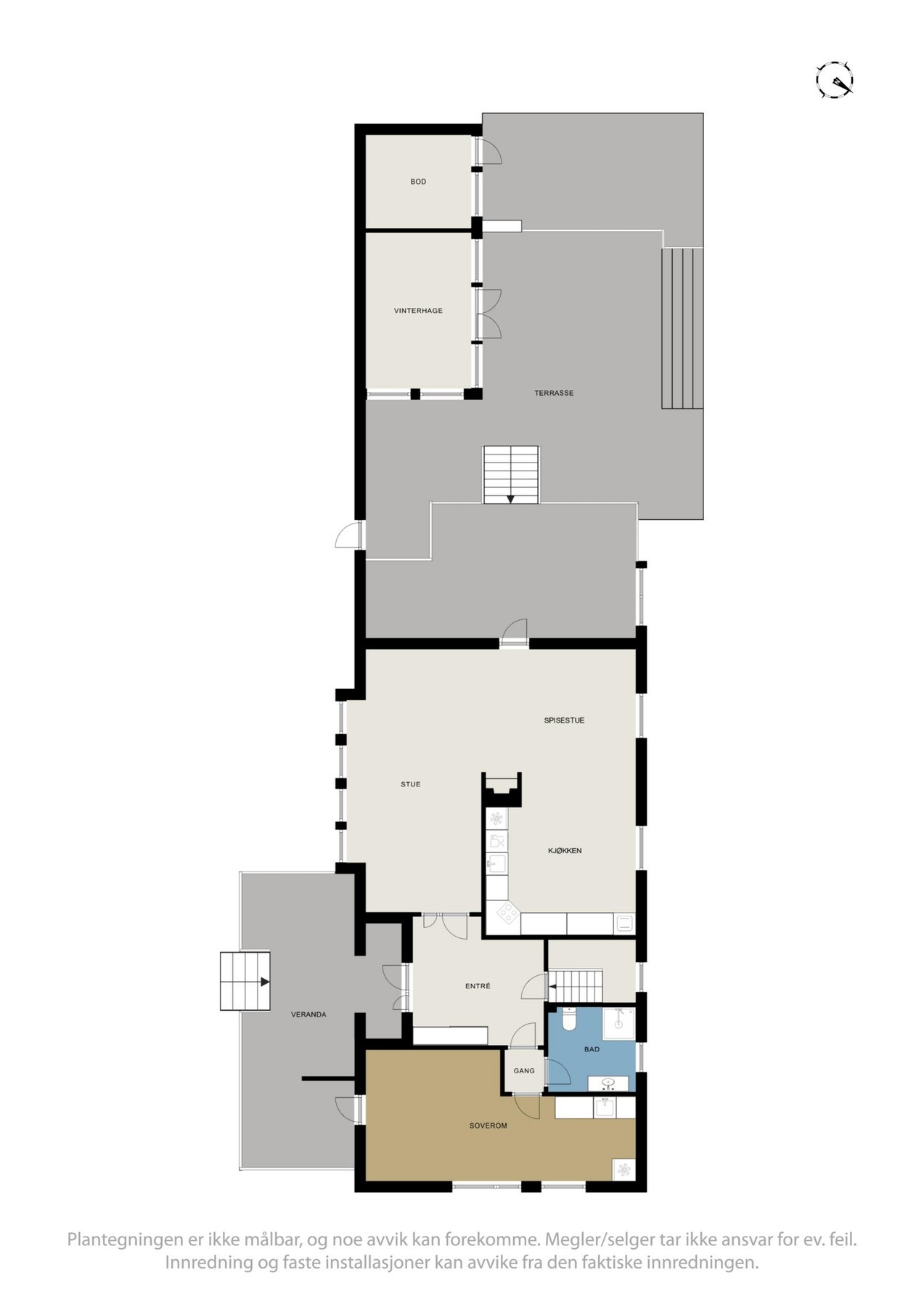 Plantegning Galleribilde