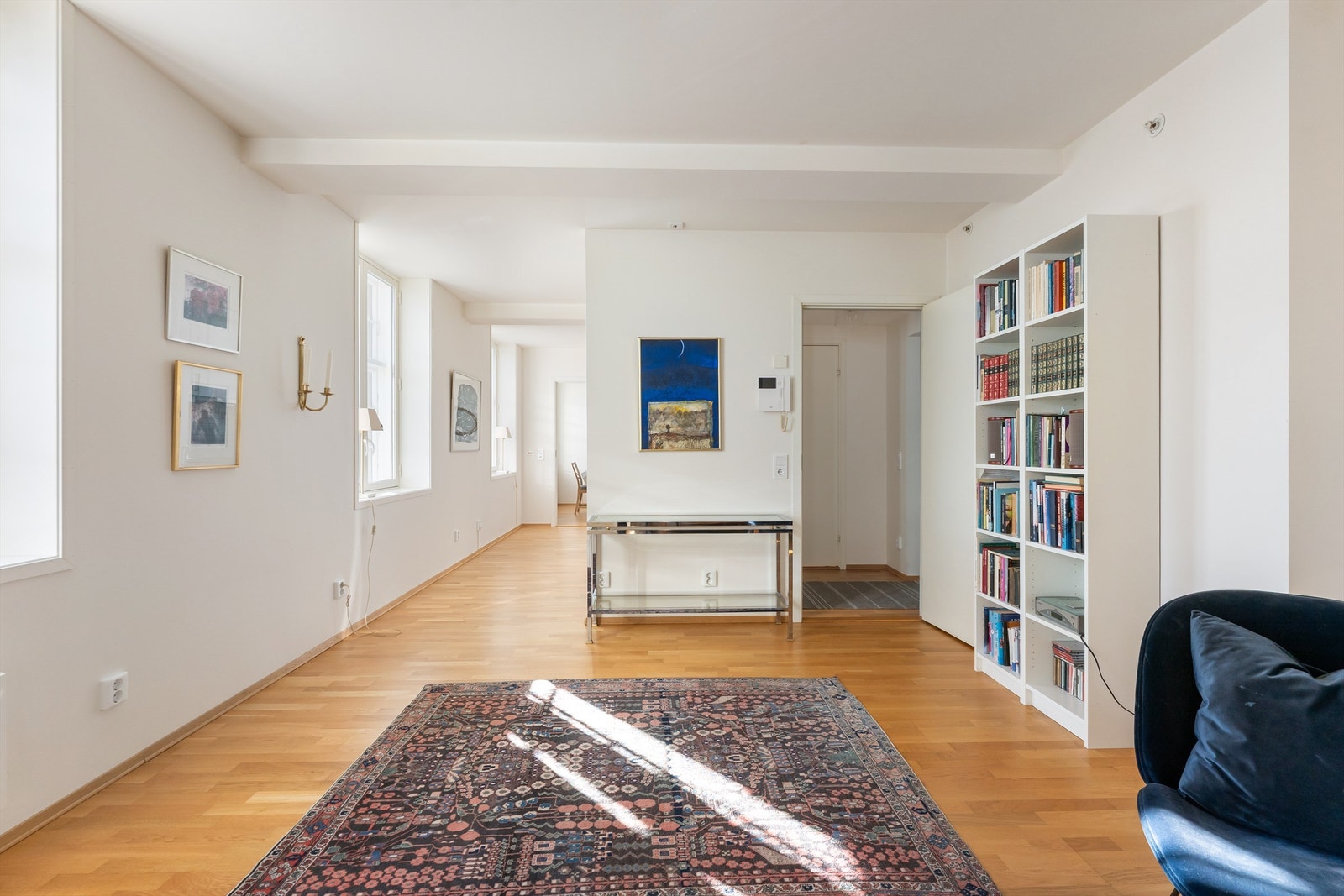 Et balansert ventilasjonssystem er felles for bygget og sørger for et godt inneklima. Galleribilde