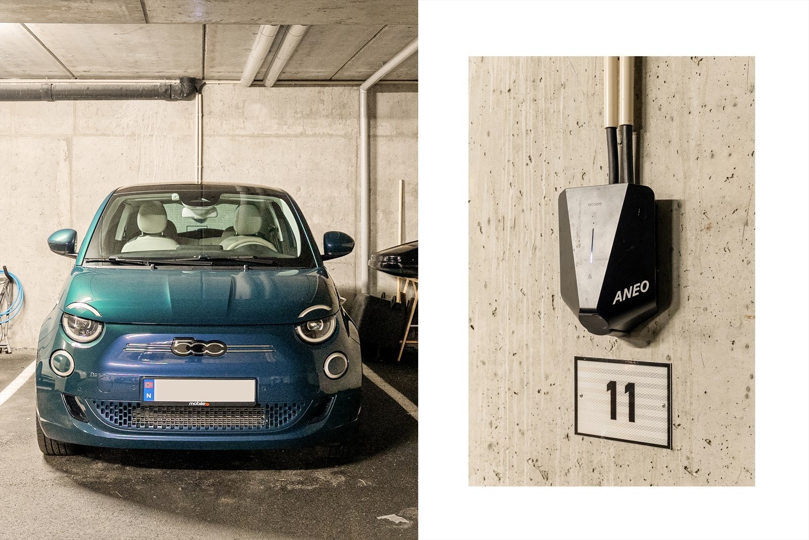 Det medfølger fast parkeringsplass i garasje med elbillader. Galleribilde