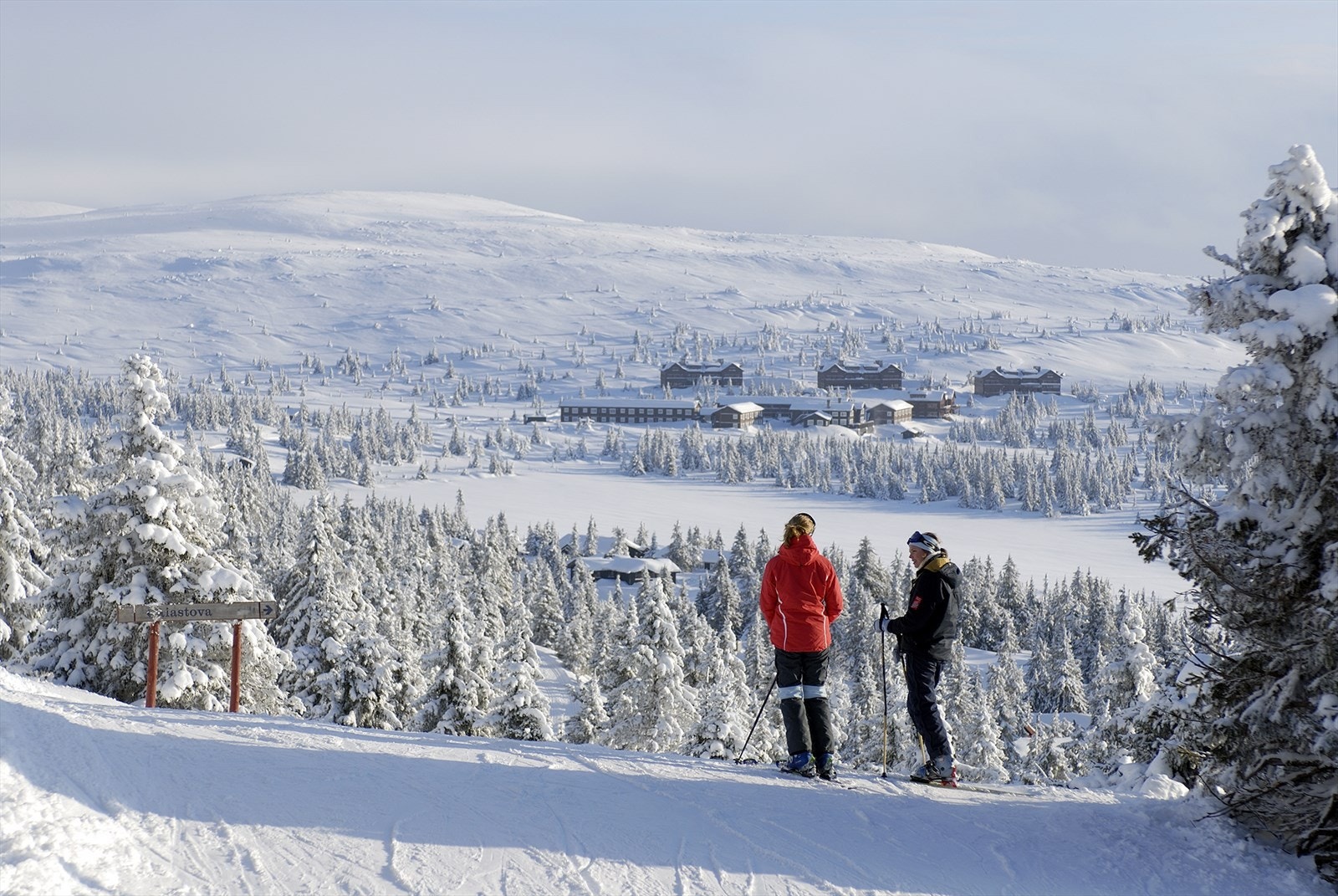 Kort vei til Gaiastova og direkte adkomst til bakkene i Hafjell Alpinsenter. Galleribilde