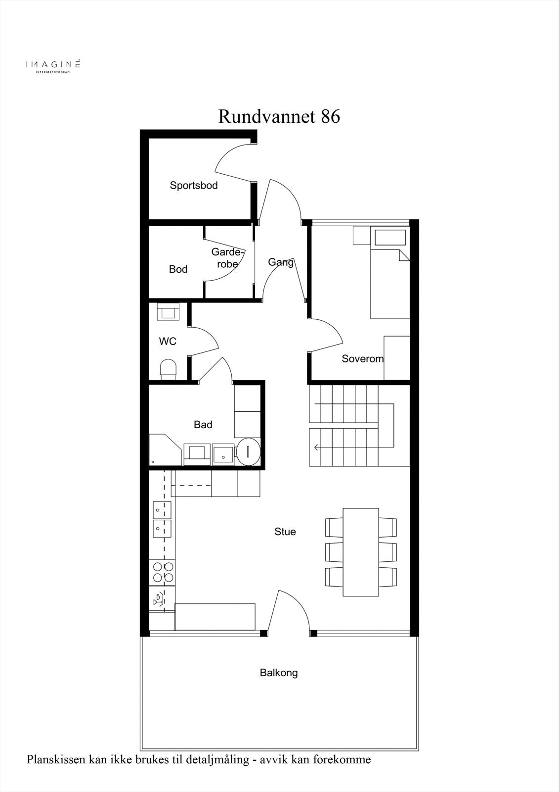 2D - Plan 1 Galleribilde