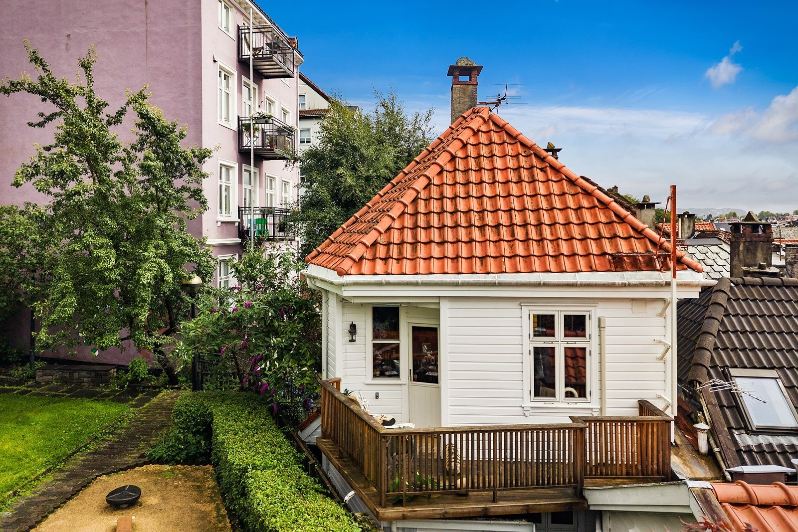 Velkommen til Øvre Dynnersmauet 7. Foto: IMOTIV AS. Galleribilde