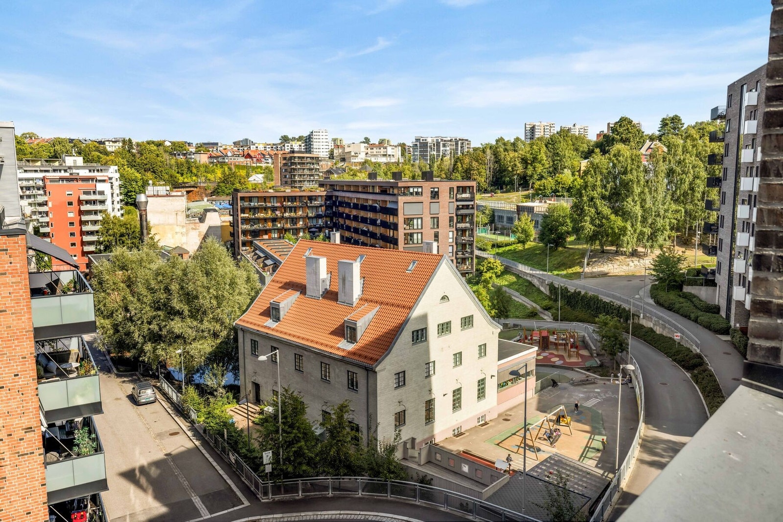 Høyt og fritt med utsikt. Galleribilde