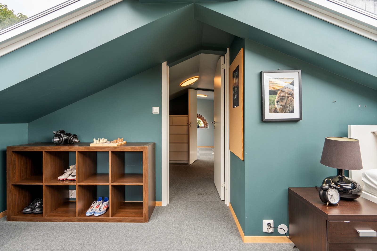 Soverom 1 del 2 på loft Galleribilde