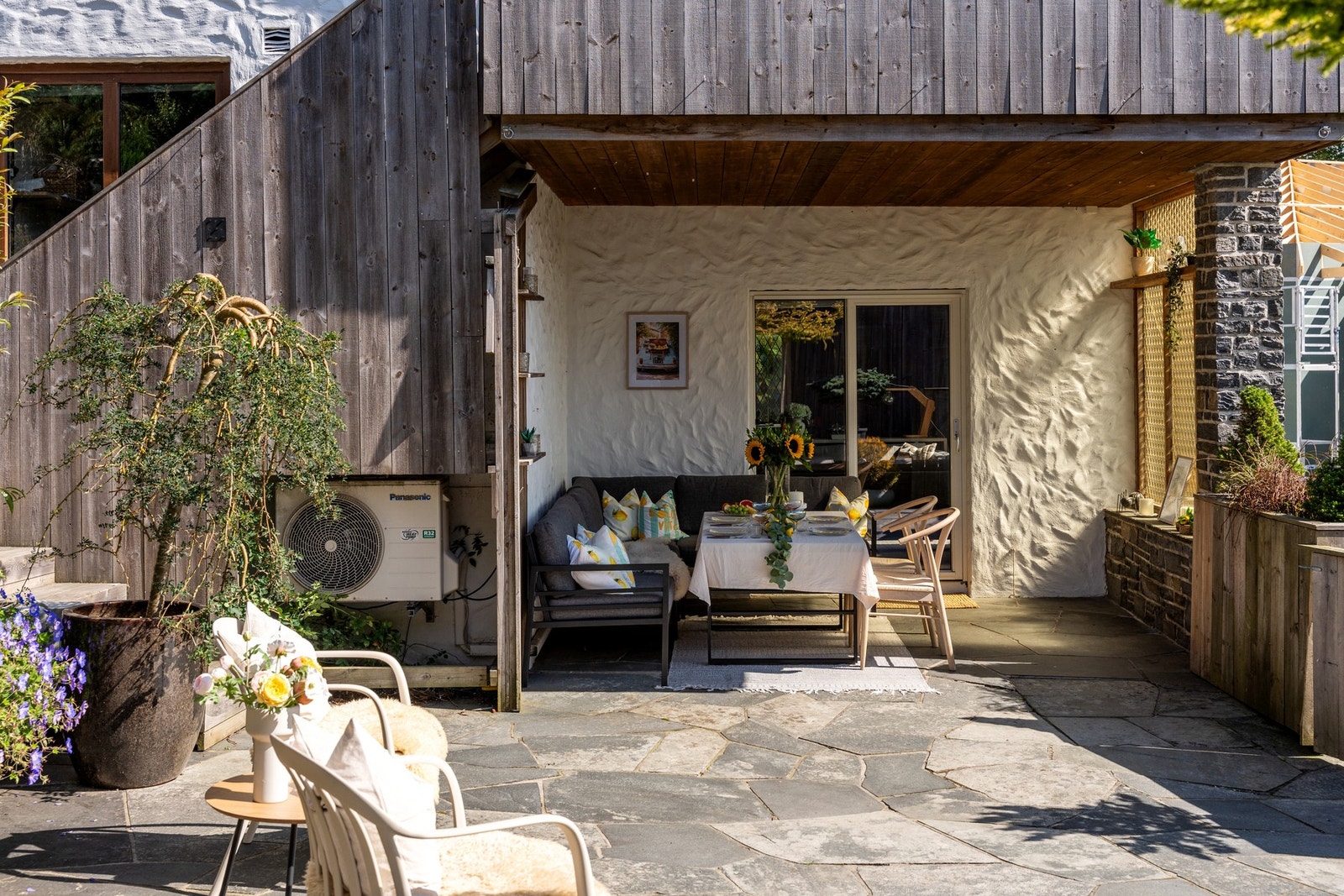 Utsnitt terrasseområde Galleribilde