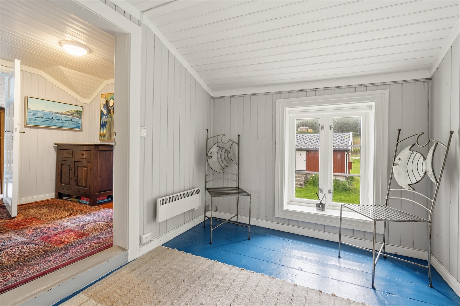 Praktisk og åpen garderobeløsning. Galleribilde
