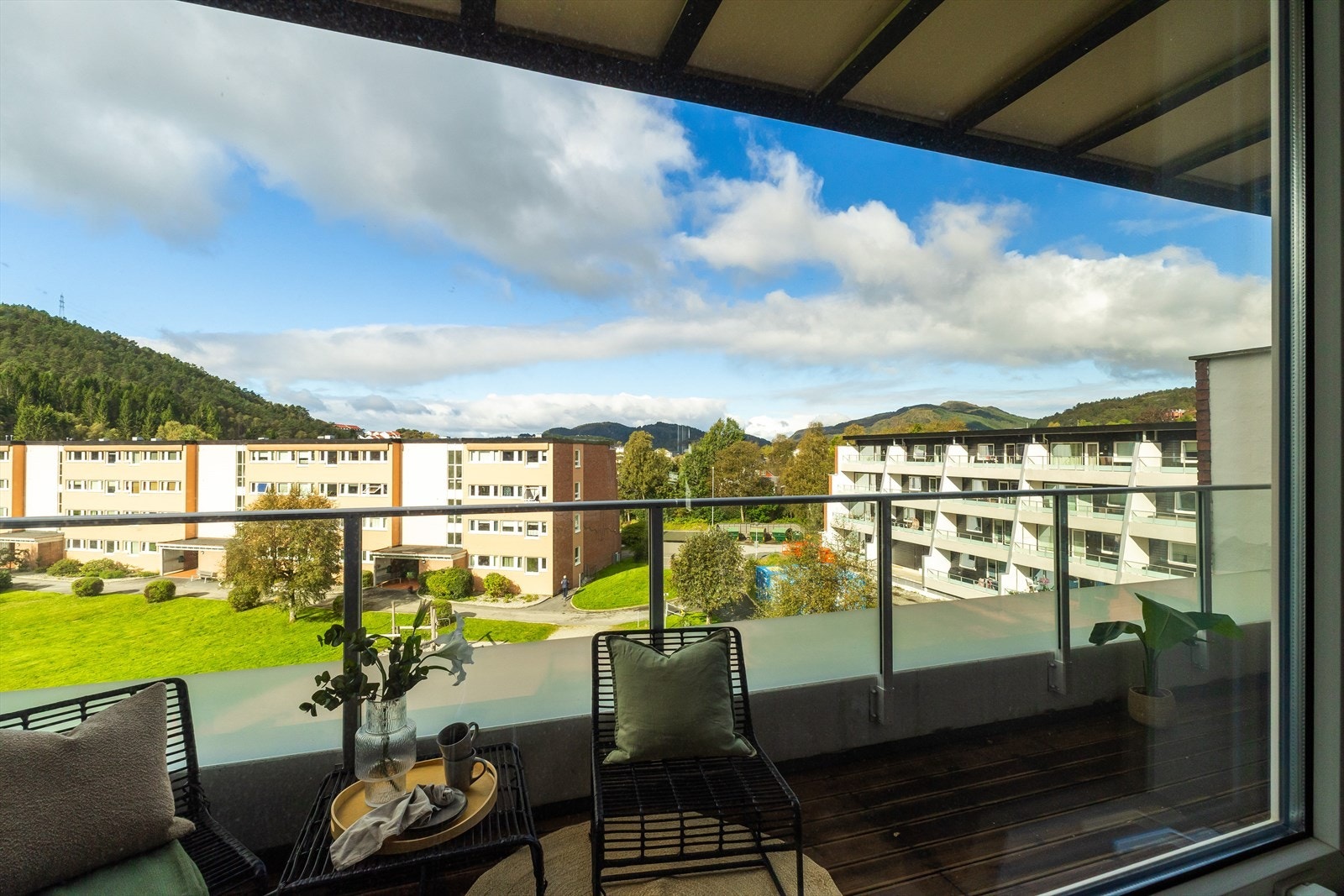 Utsikten fra soverommet Galleribilde
