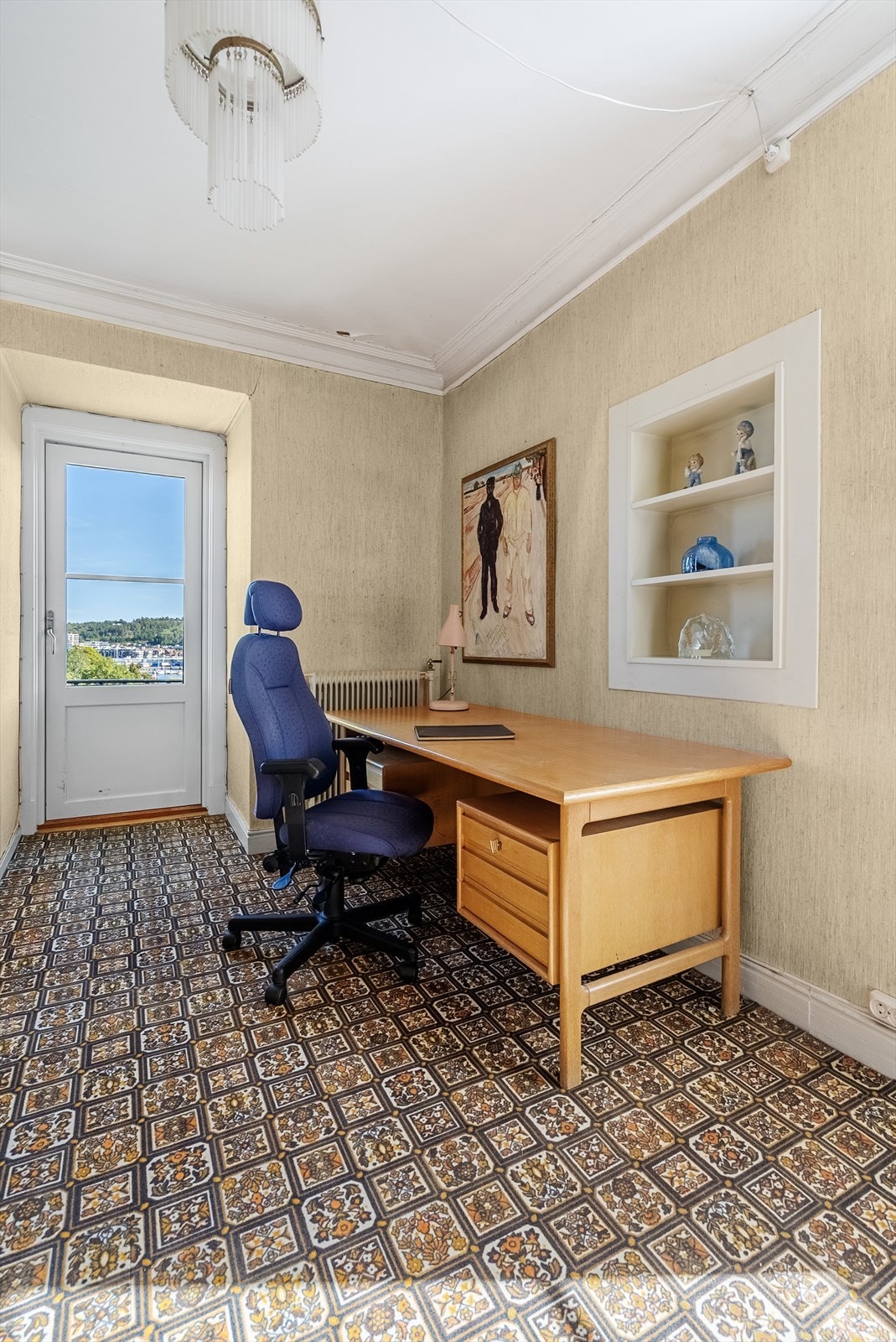 Soverom med privat balkong og fjordutsikt Galleribilde