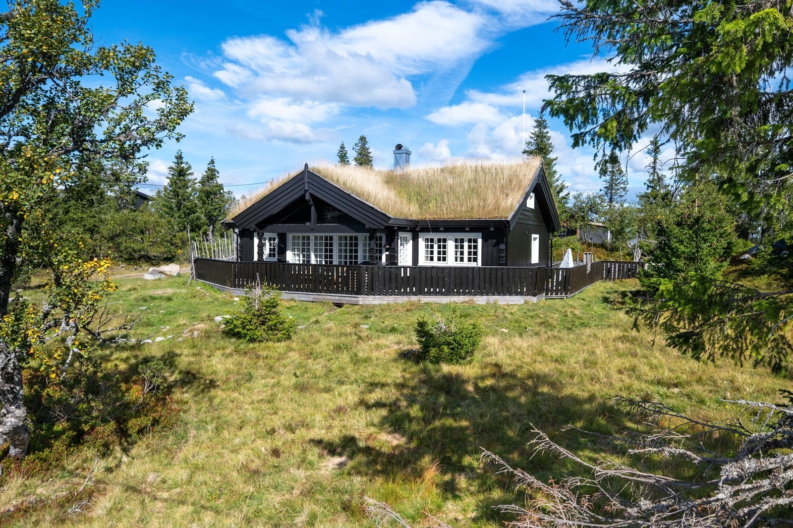 En meget fin og innholdsrik hytte fra 2014 med høy standard og flotte detaljer. Galleribilde