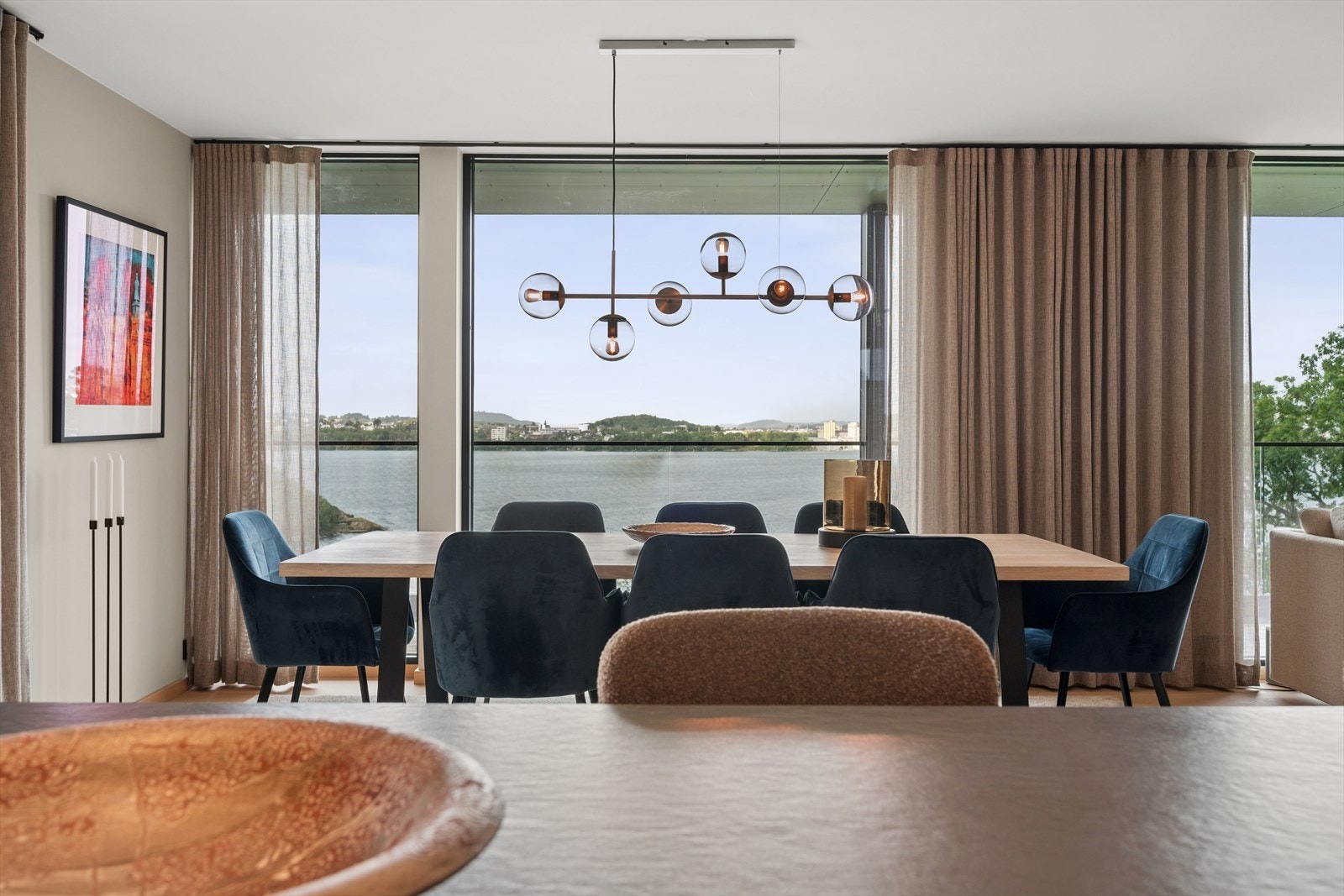 Her kan man kokkelere til nydelig utsikt over Gandsfjorden. Galleribilde