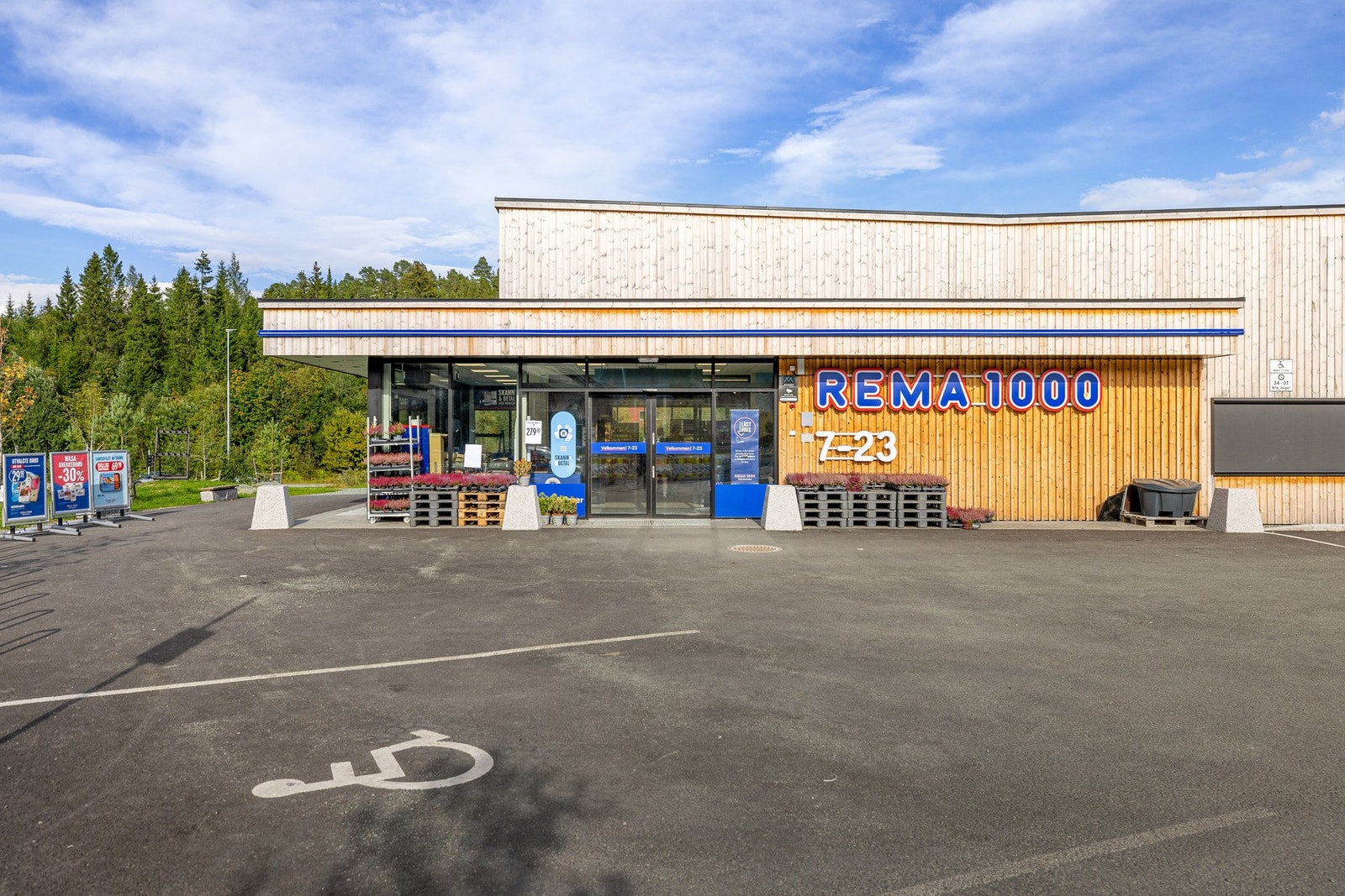 Gangavstand til Rema 1000 Granåsen. Galleribilde
