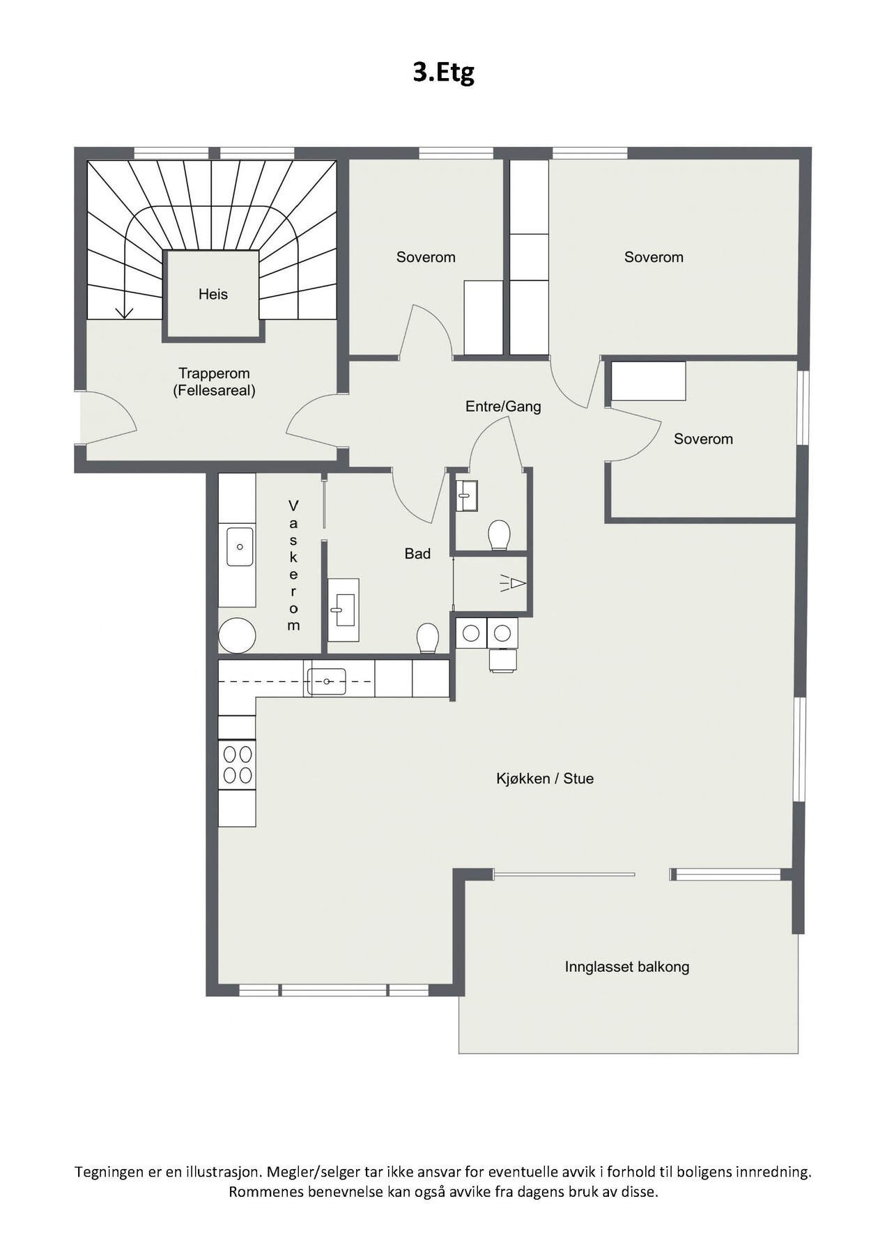 Plantegning 2D Galleribilde