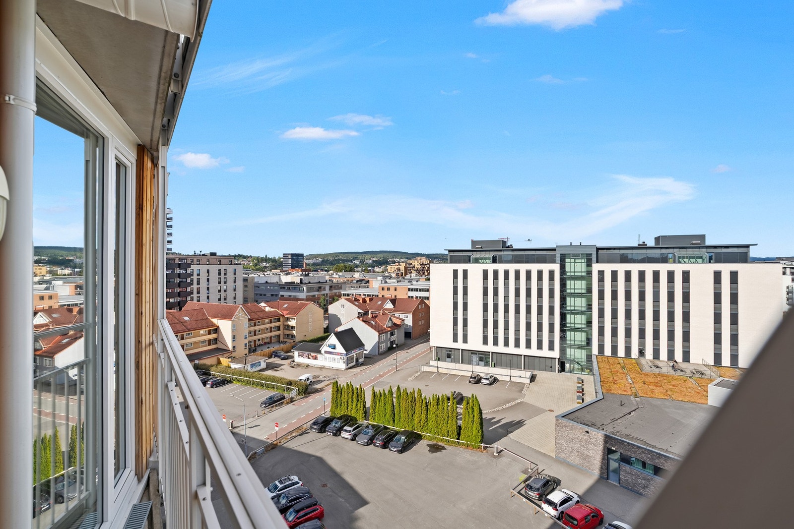 Flott utsikt over området Galleribilde