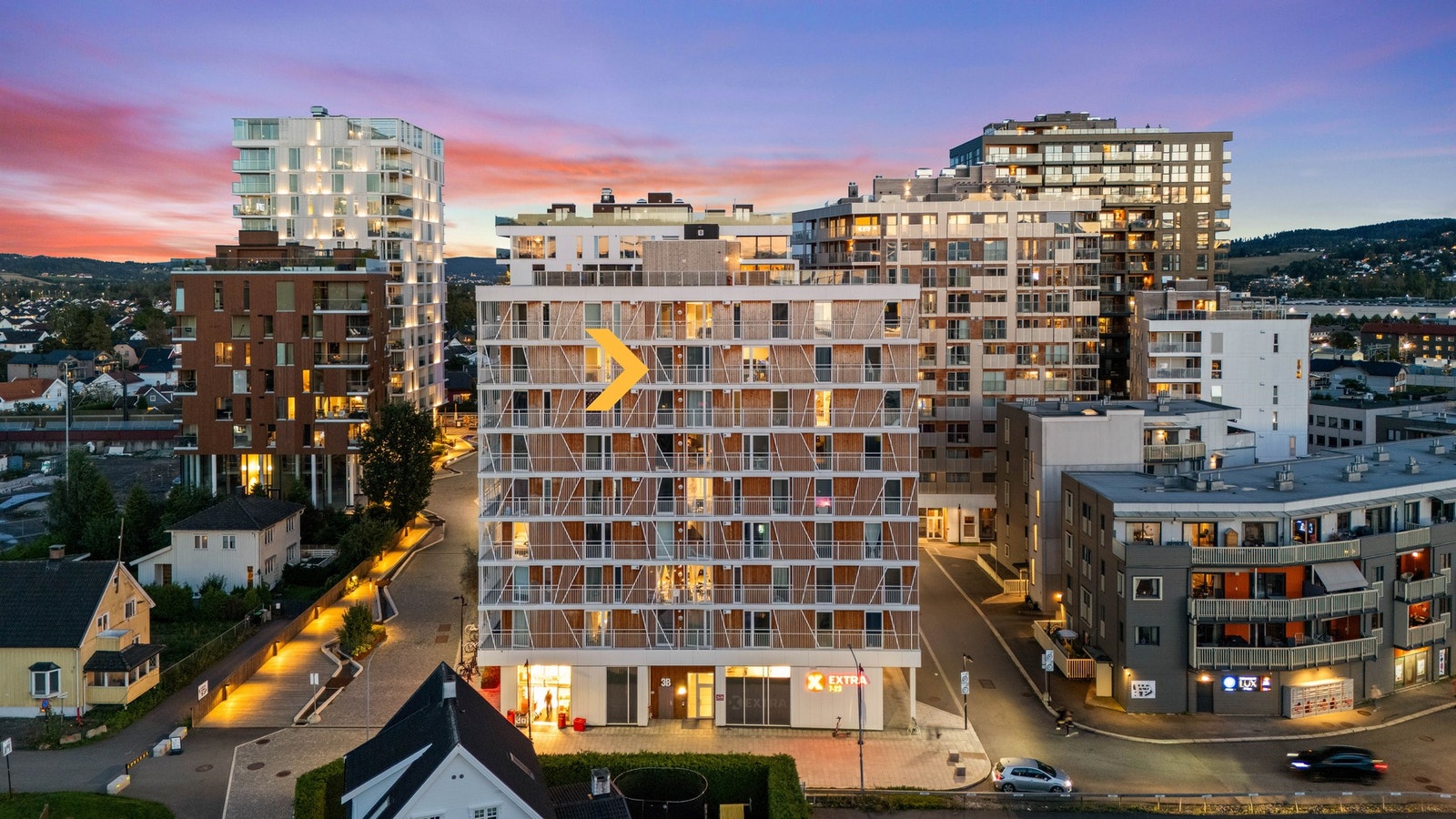 Velkommen til Kjerulfsgate 3 B ! En moderne og lettstelt 2-roms selveierleilighet i 8. etasje fra 2023 - perfekt for deg som skal kjøpe din første bolig. Galleribilde