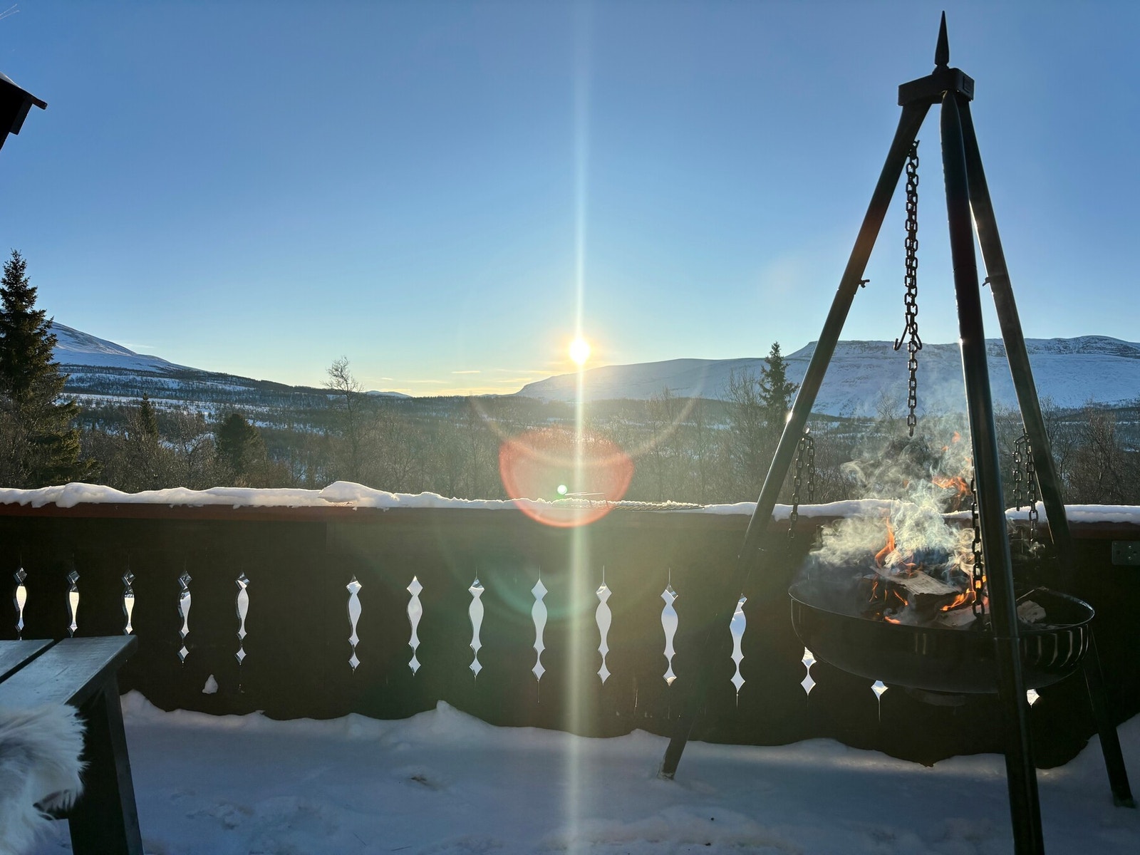 Vinterstemning. Bilde fra selgers arkiv. Galleribilde