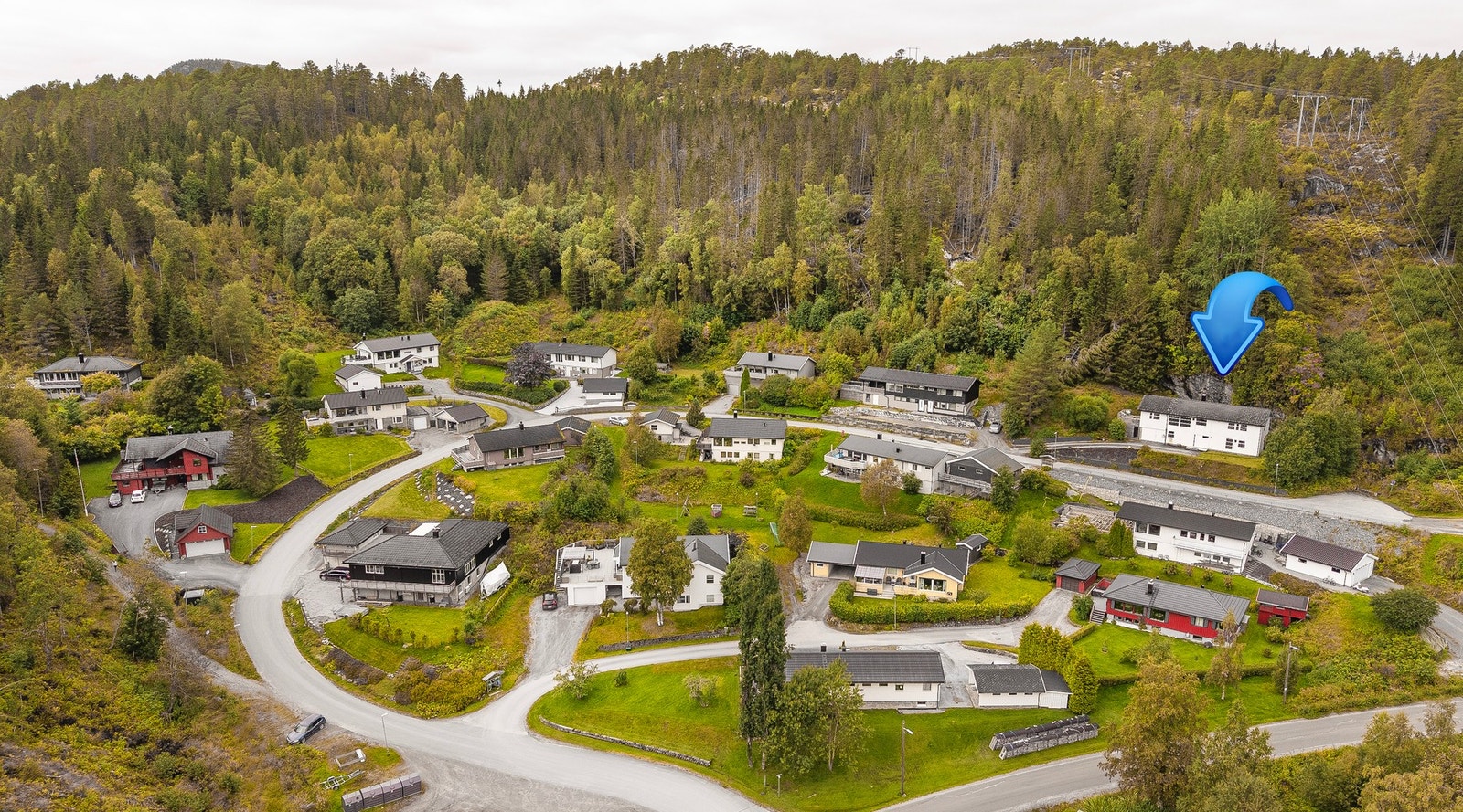 Oversiktsbilde av nærmiljøet Galleribilde