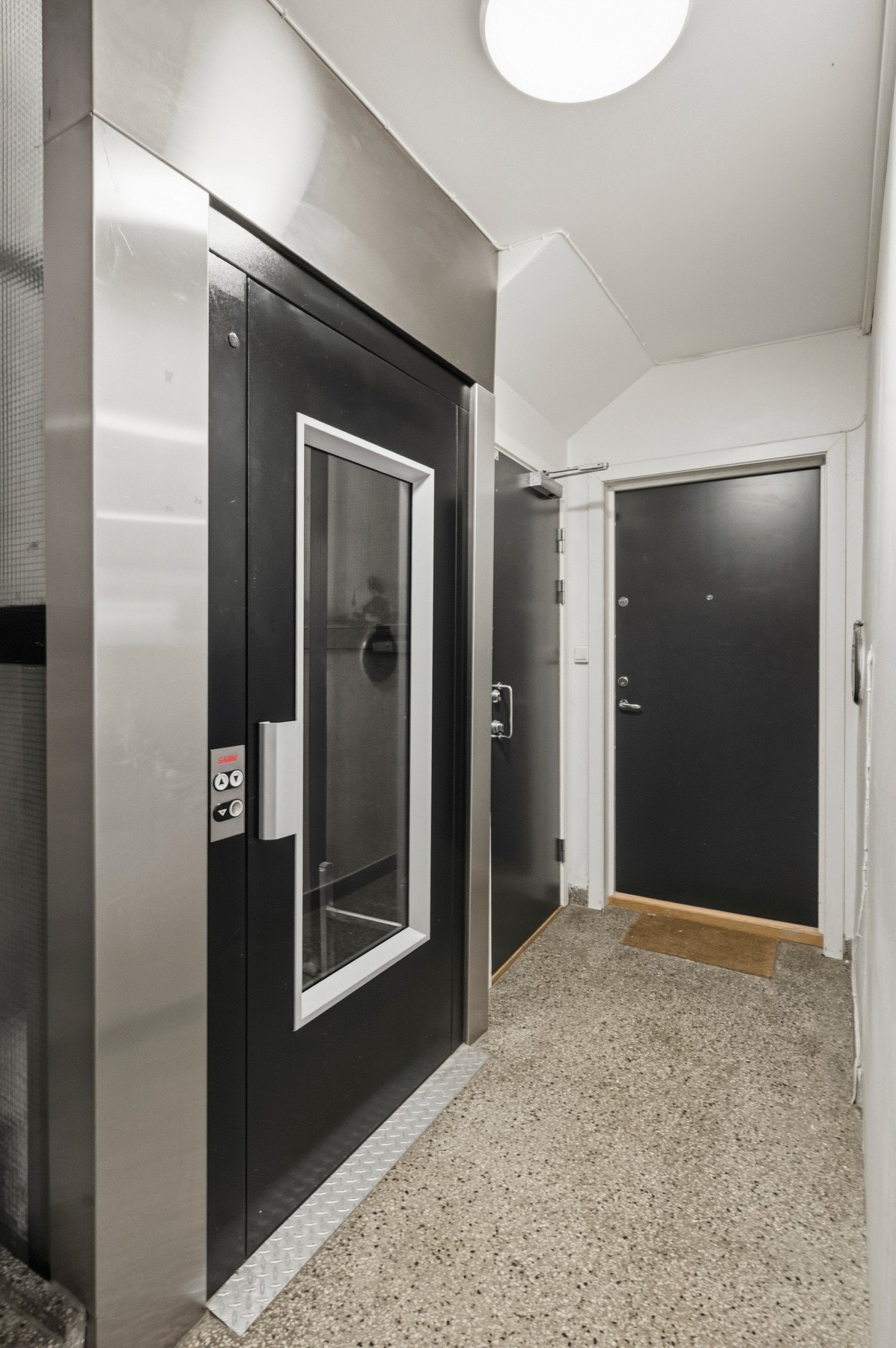 heis i bygget. Galleribilde