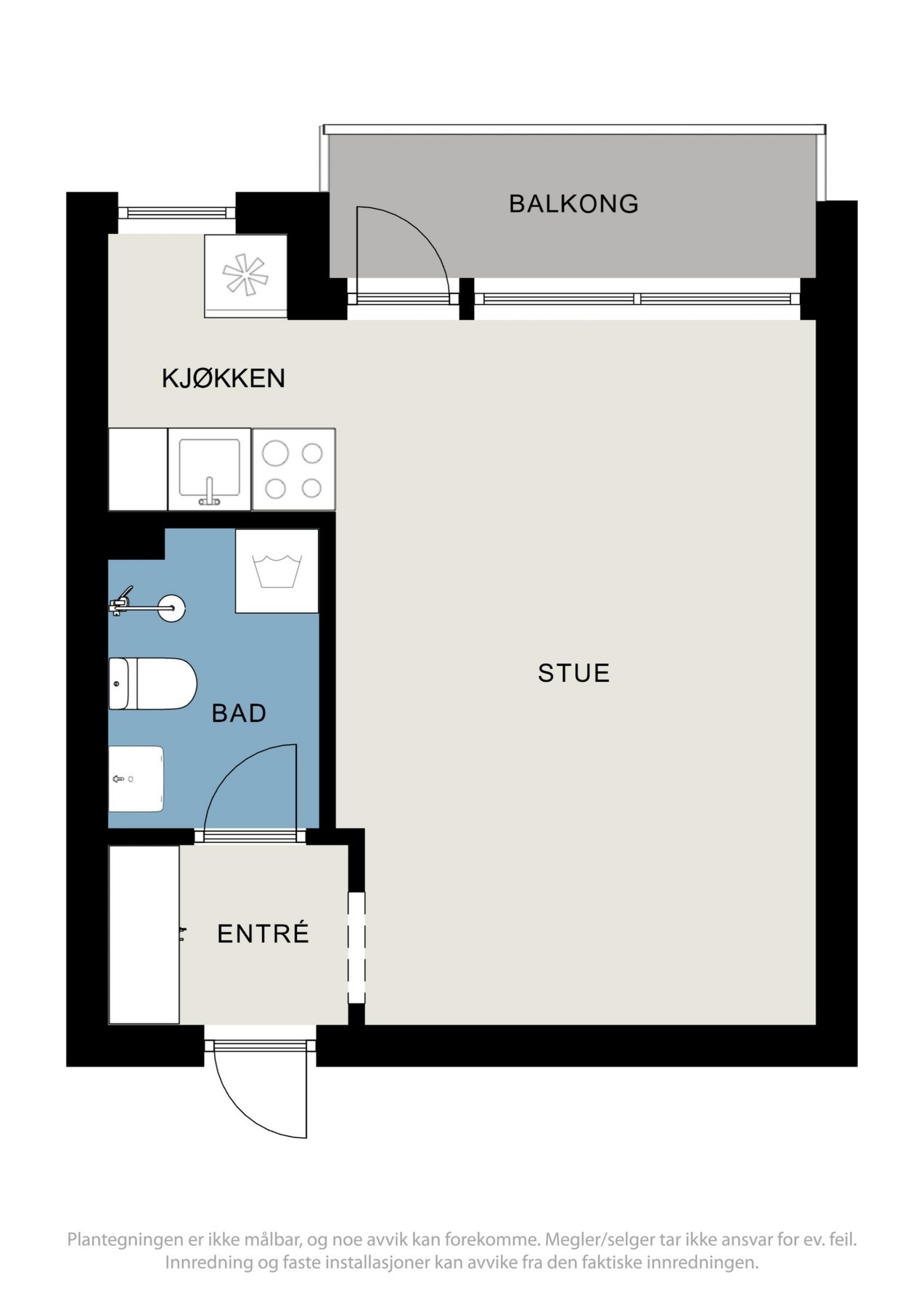 Plantegning Galleribilde
