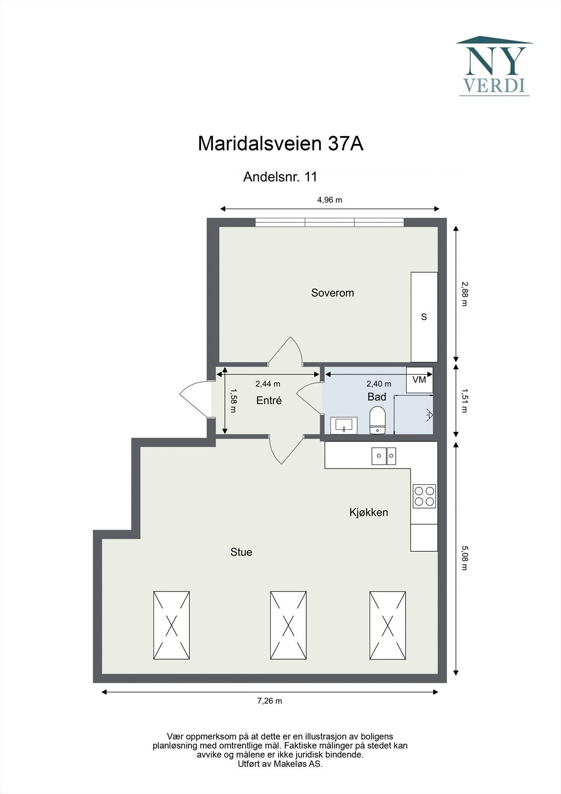 Plantegning. Galleribilde