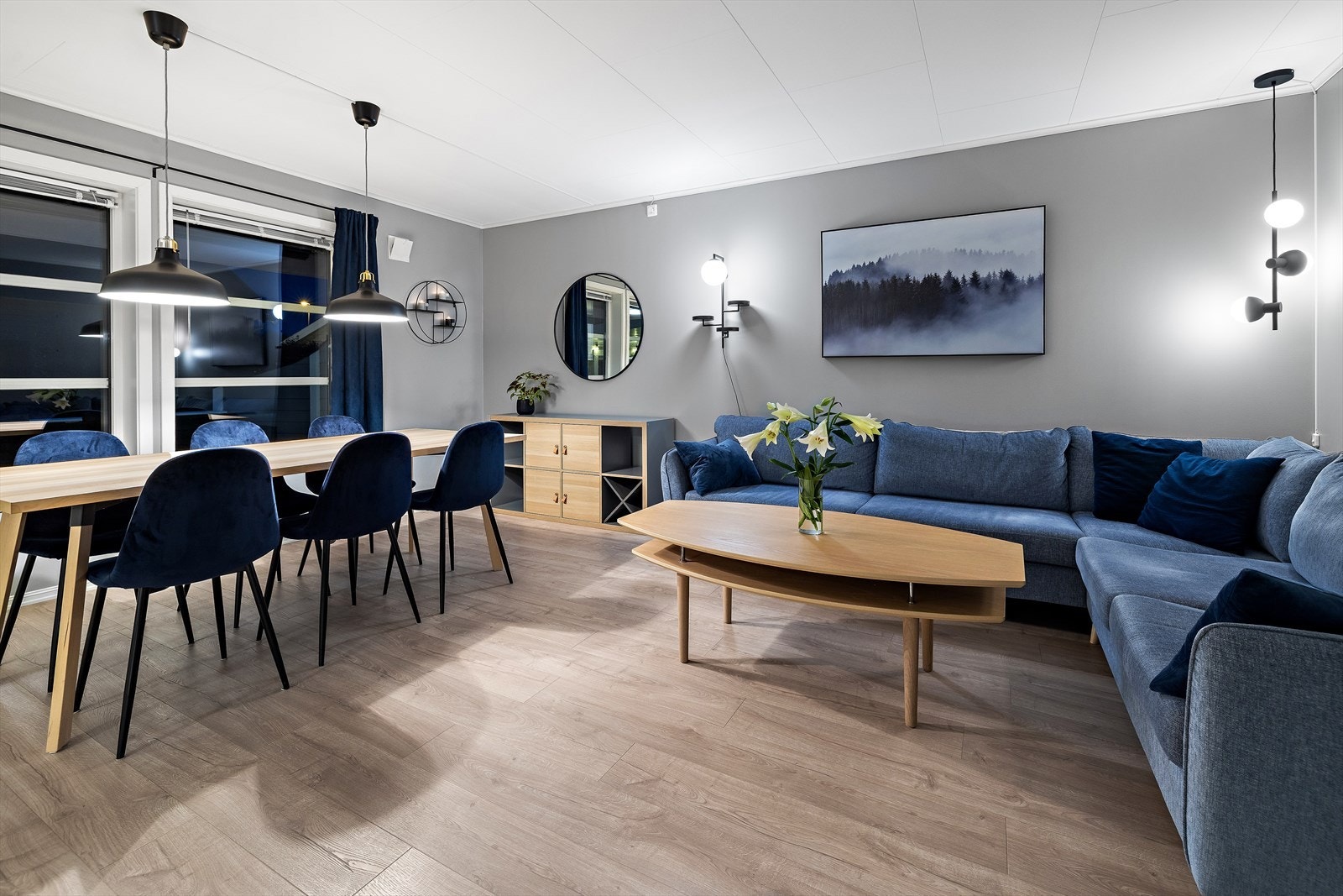 De innvendige overflatene ble malt i 2019. Galleribilde