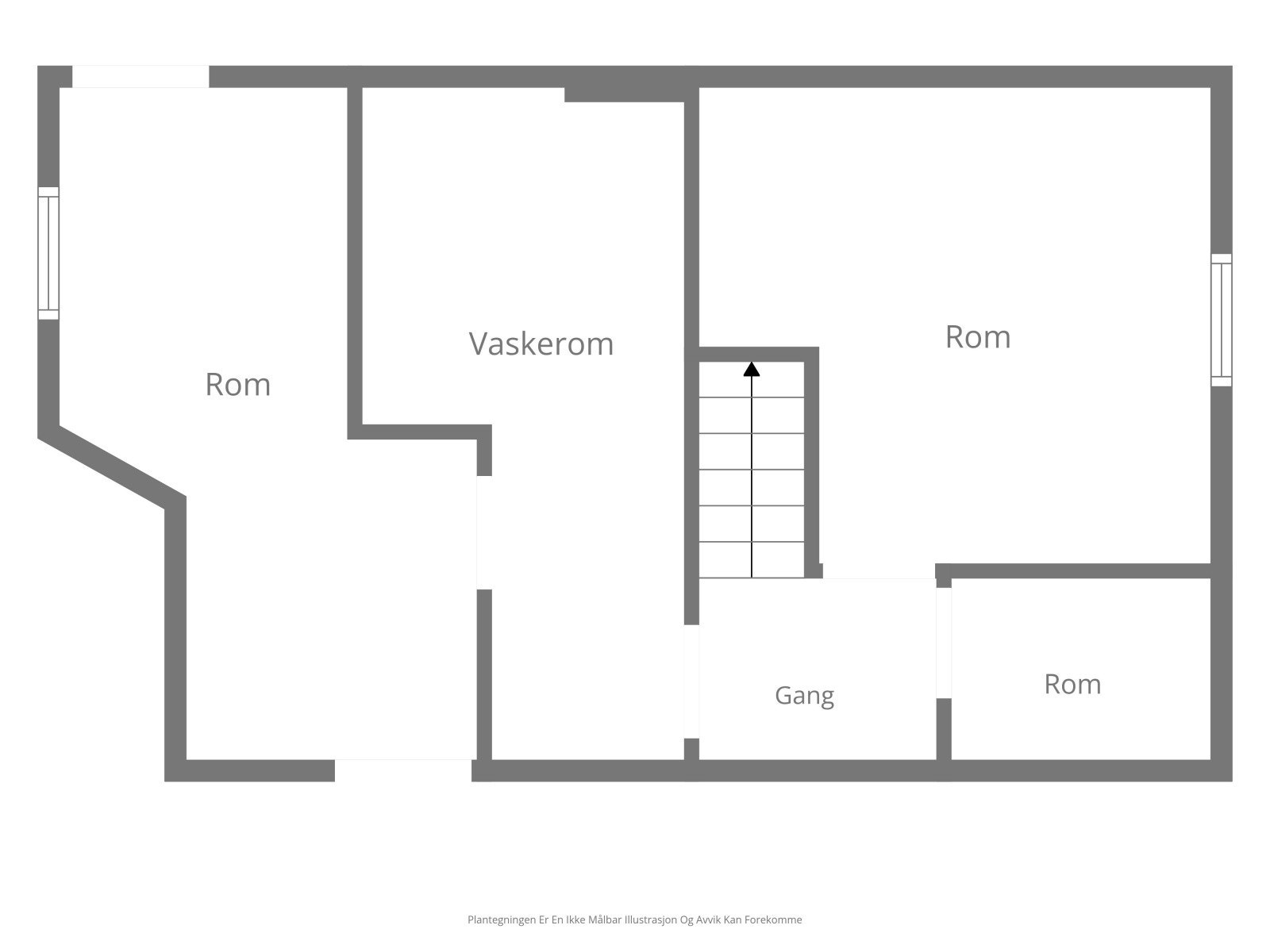 Plantegning kjeller Galleribilde