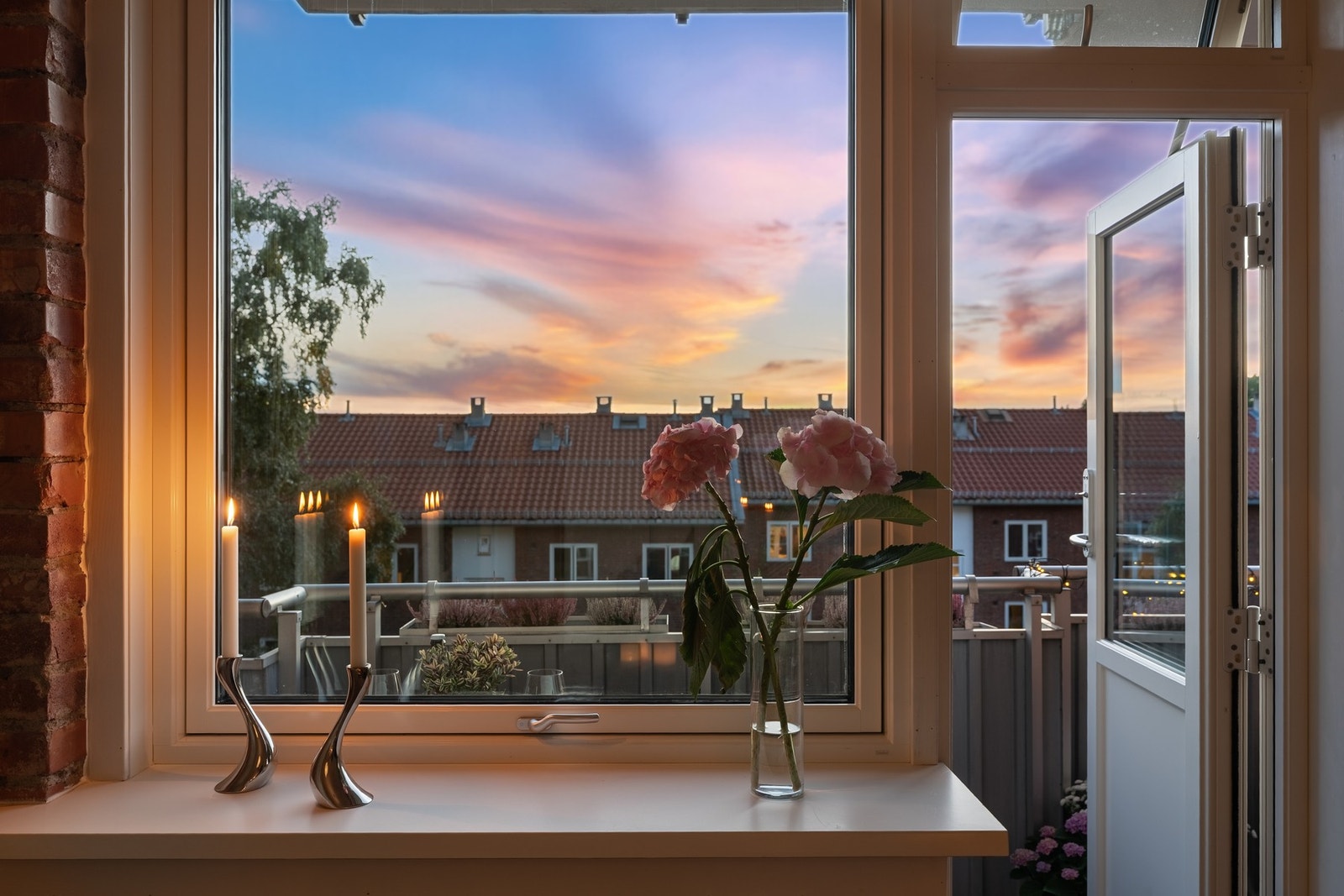 Her bor du høyt og fritt i 4. etasje, med lite innsyn. Galleribilde