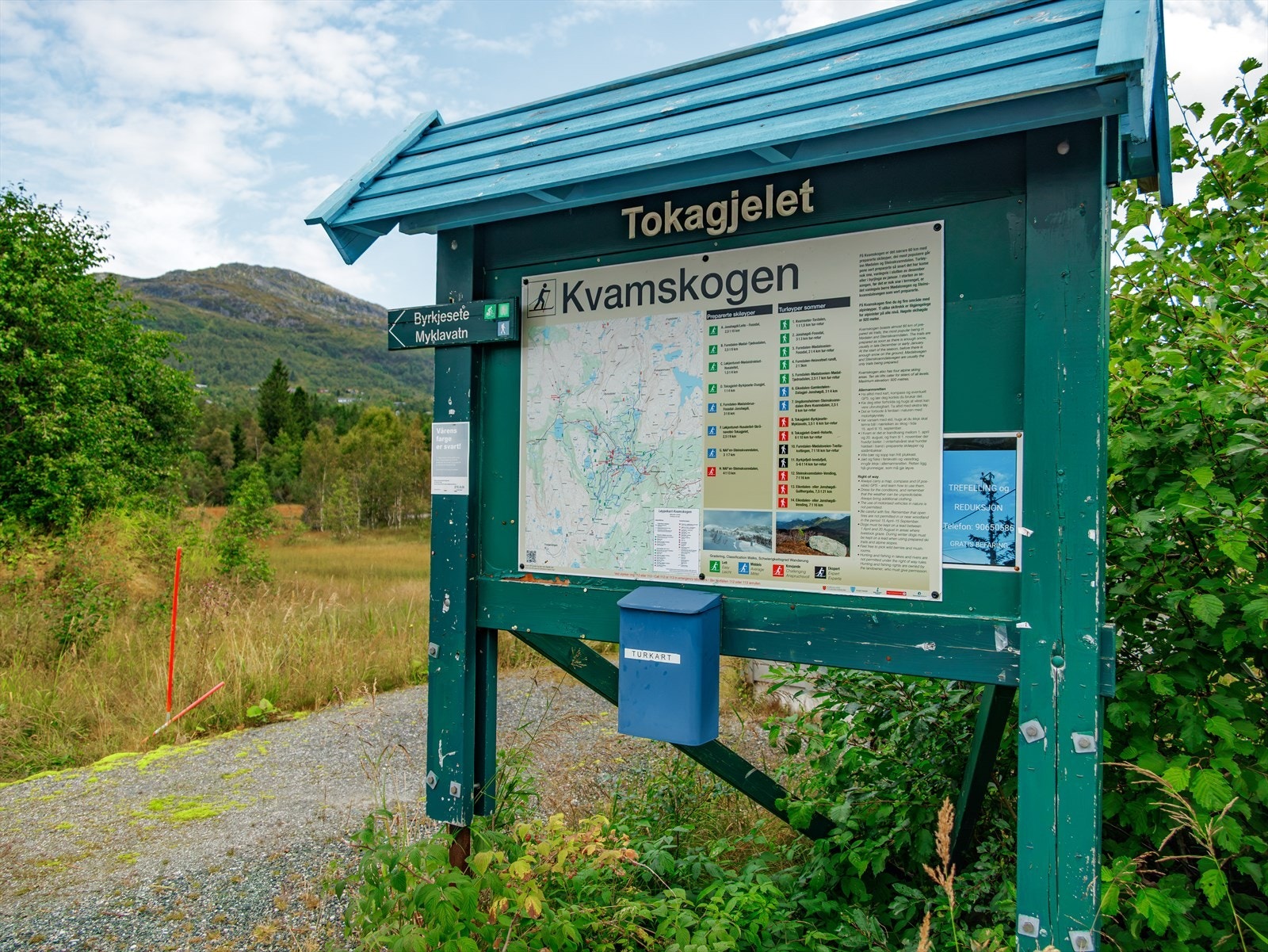 Byrkjesetevegen 272 ligger flott til på Kvamskogen, et av Vestlandets mest populære hytteområder, omgitt av storslått natur og gode friluftsmuligheter året rundt. Galleribilde