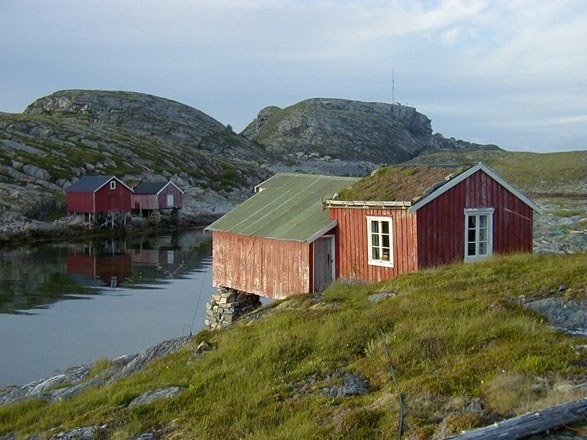 På Ytre Skjervøya er sjøen og det karakteristiske kystlandskapet aldri langt unna. Galleribilde