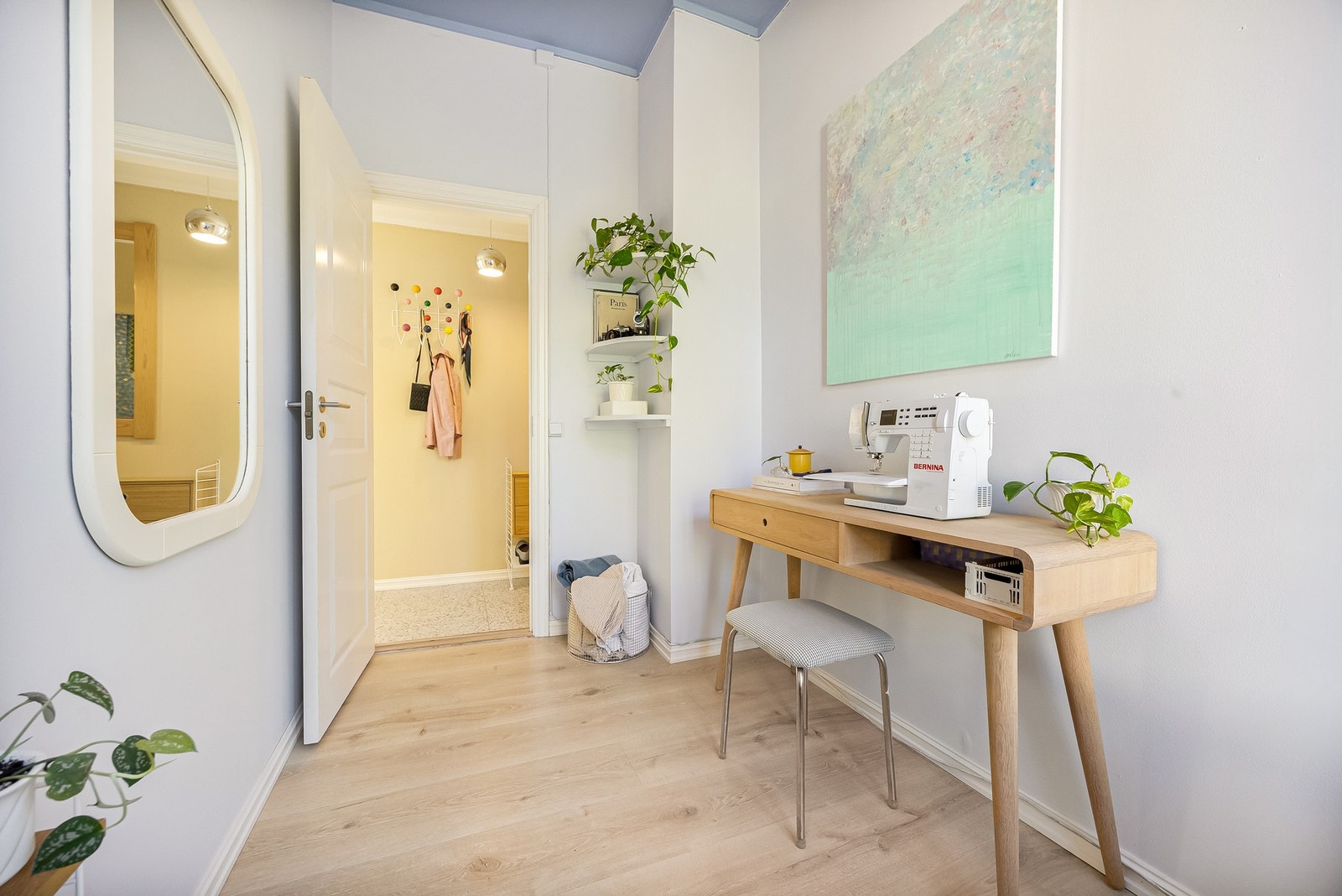 Soverommet kan møbleres etter eget behov og passer perfekt som gjesteværelse, kontor eller barnerom Galleribilde