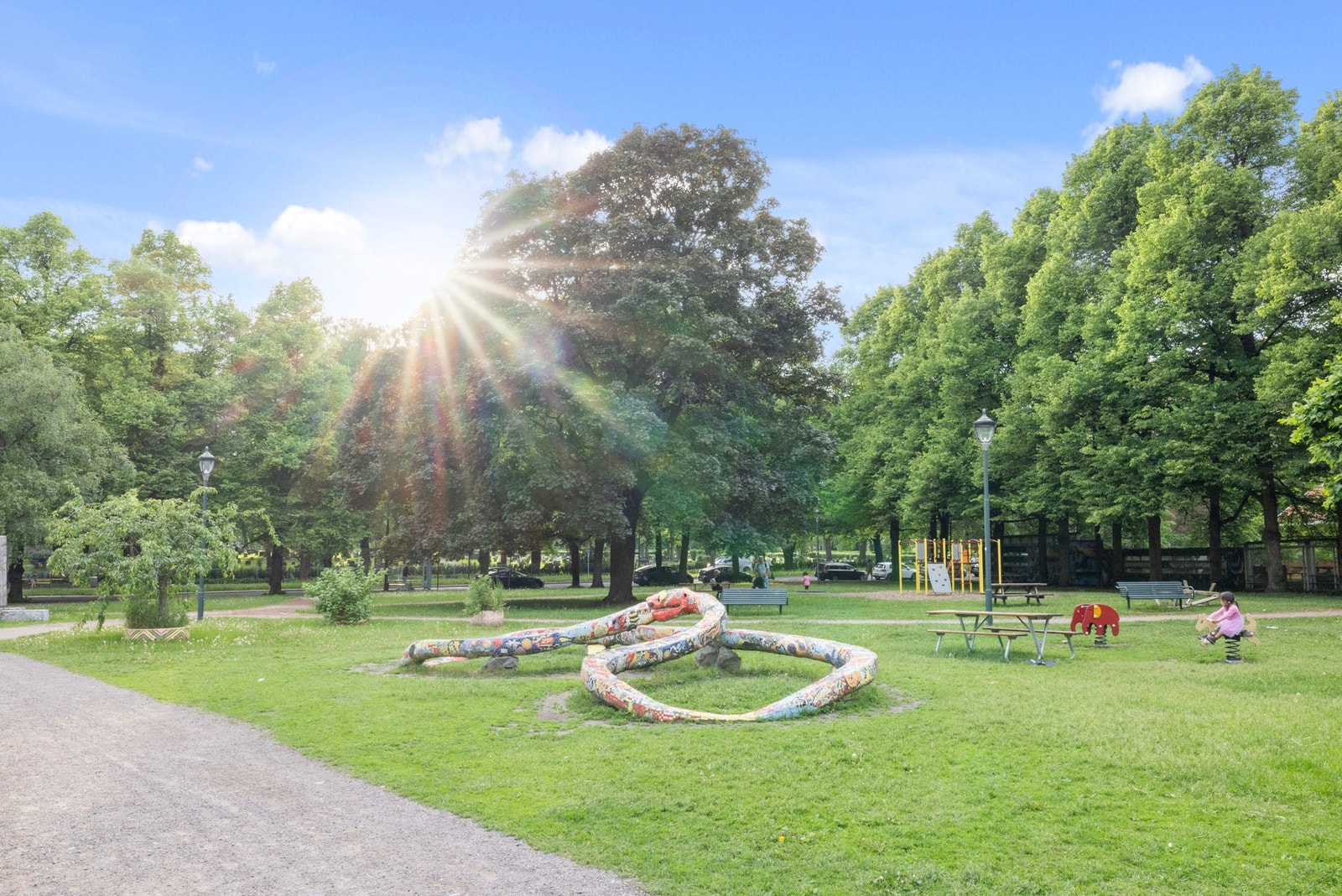 Kort vei til flere turområder. Galleribilde