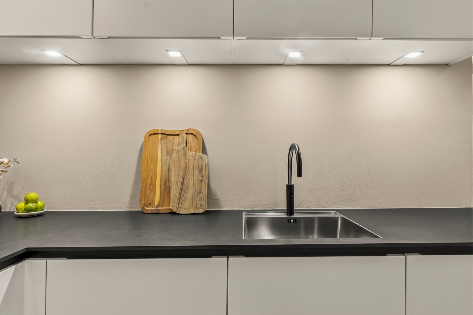 Quooker installert. Kokende vann i kranen. Galleribilde