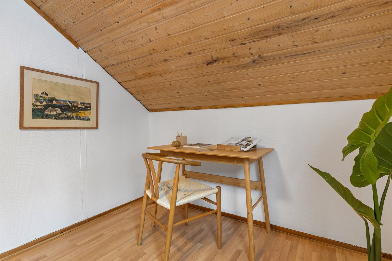 En hyggelig krok for arbeid eller hobby. Galleribilde