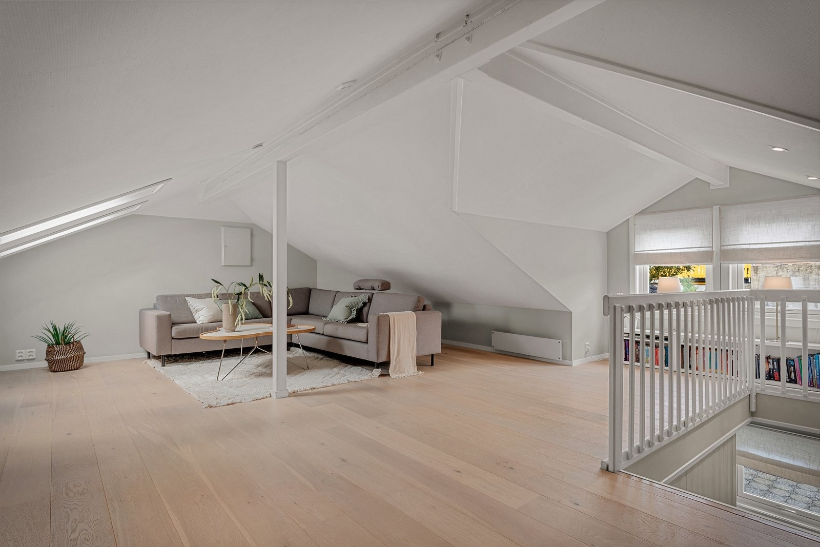 Loftstuen gir et flott oppholdsareal for barn og ungdom. Galleribilde