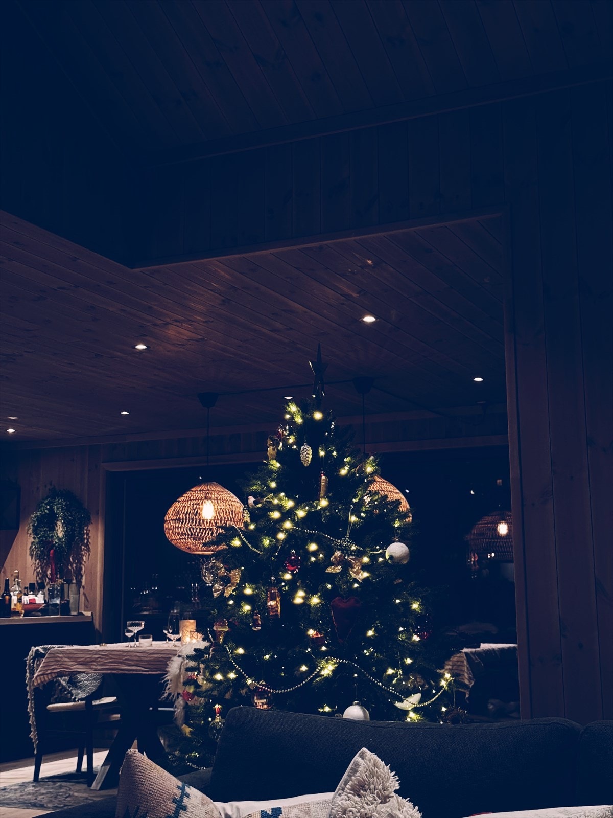 Selgers private foto (julestemning). Galleribilde