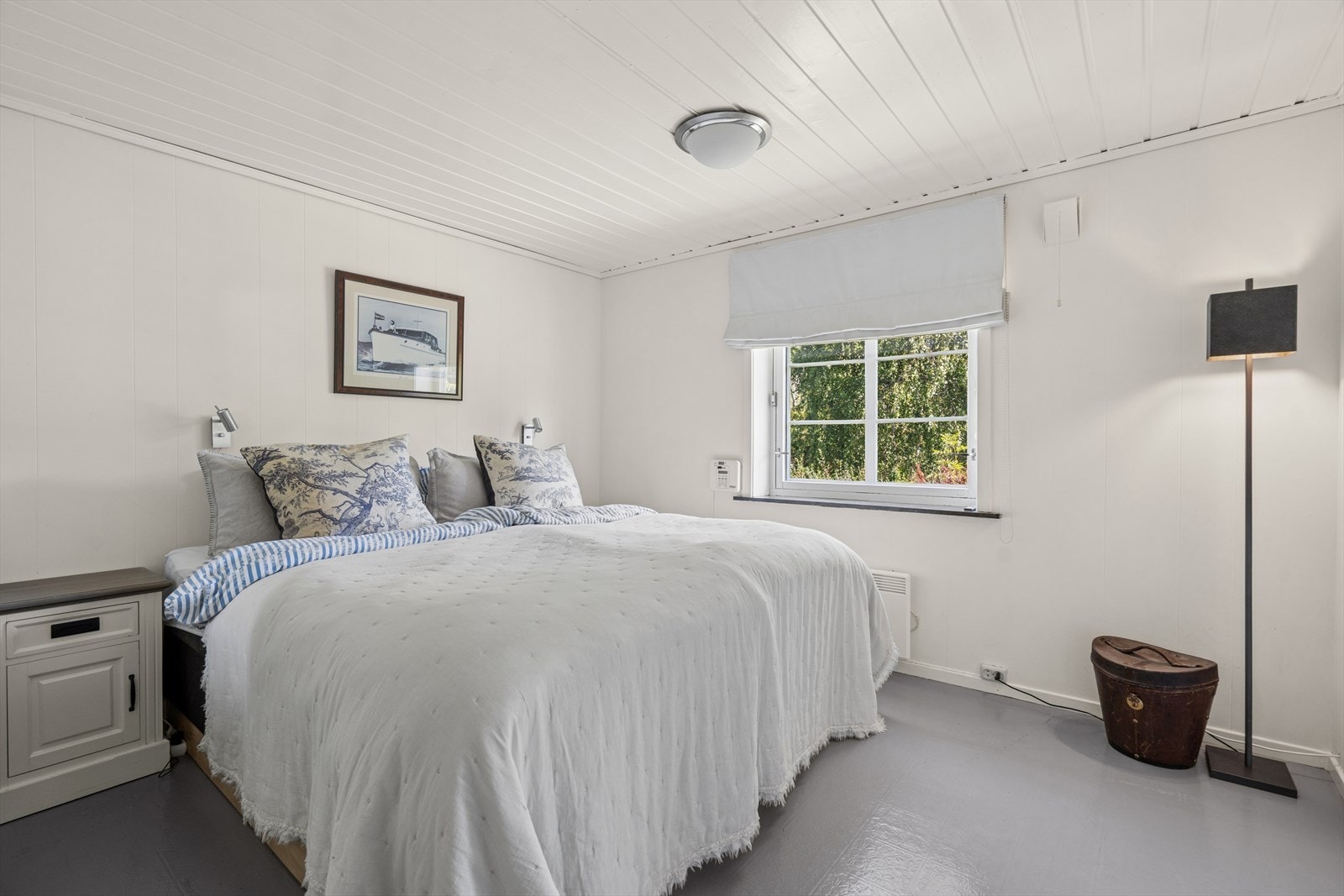 Hovedsoverom med plass til dobbeltseng og garderobe. Galleribilde