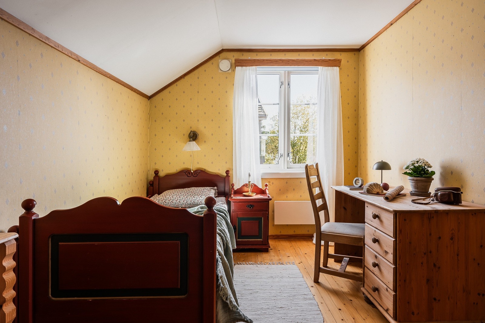 Overflatene er av eldre dato og gir rom for å sette eget preg. Galleribilde