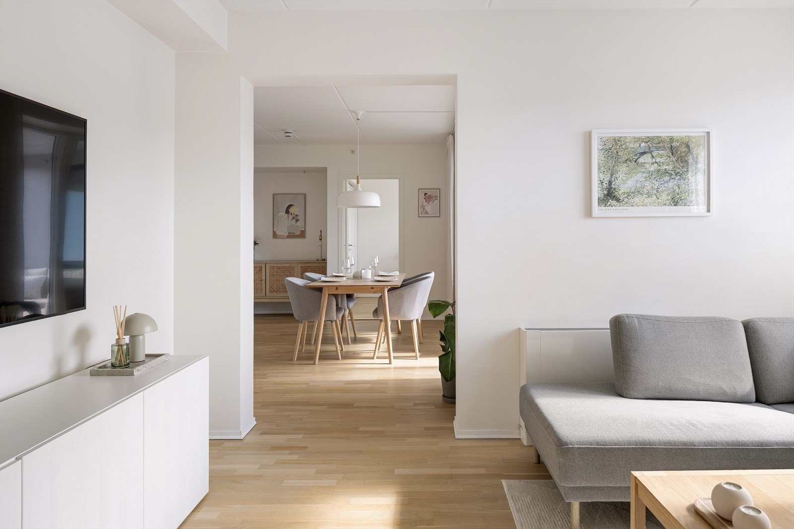 - Delvis åpen stue/kjøkken-løsning - Galleribilde
