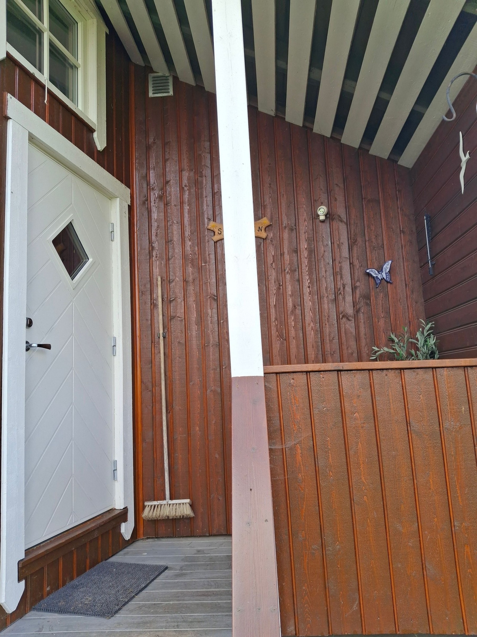 Overbygd inngangsparti Galleribilde