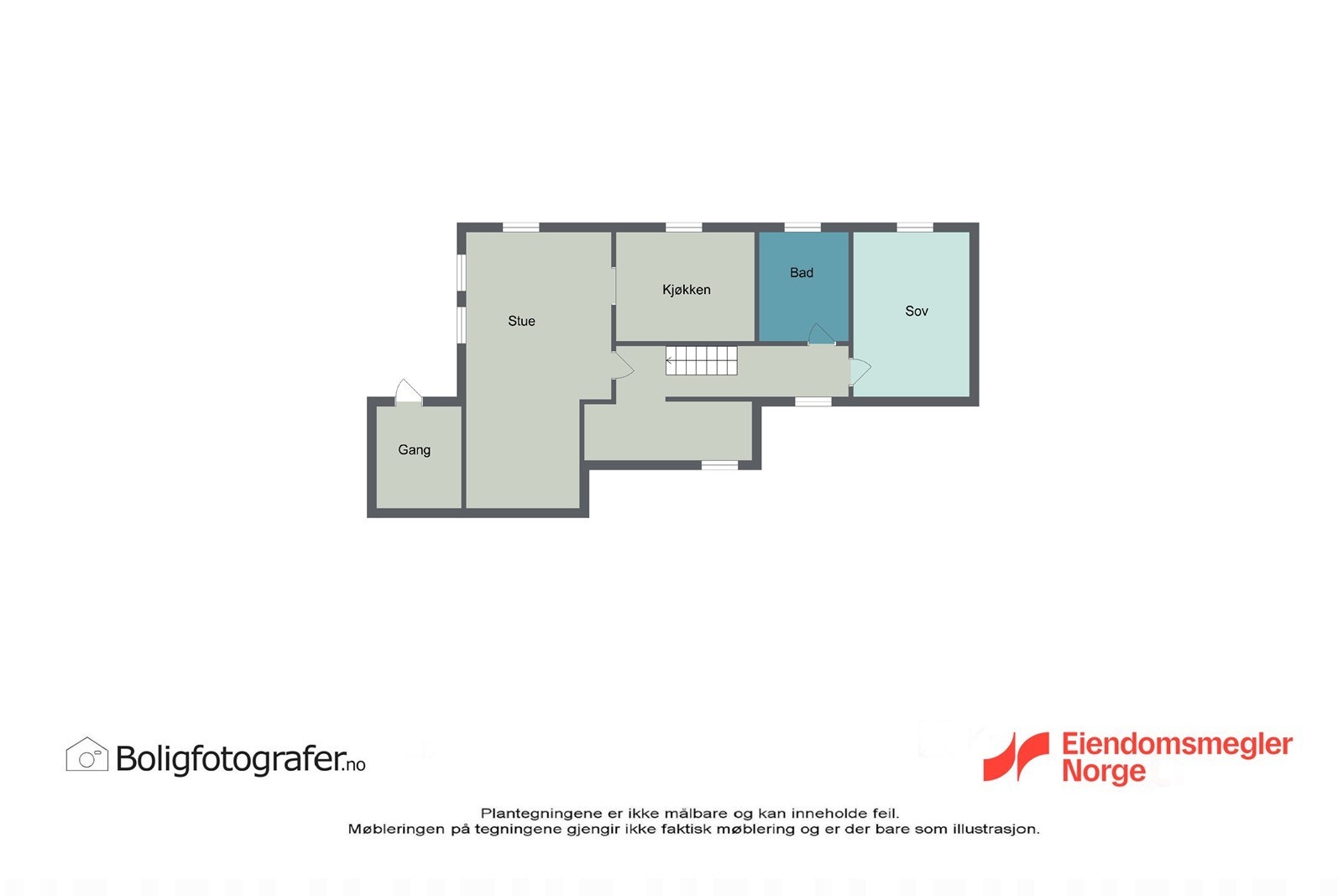 Plantegning 1.etasje Galleribilde
