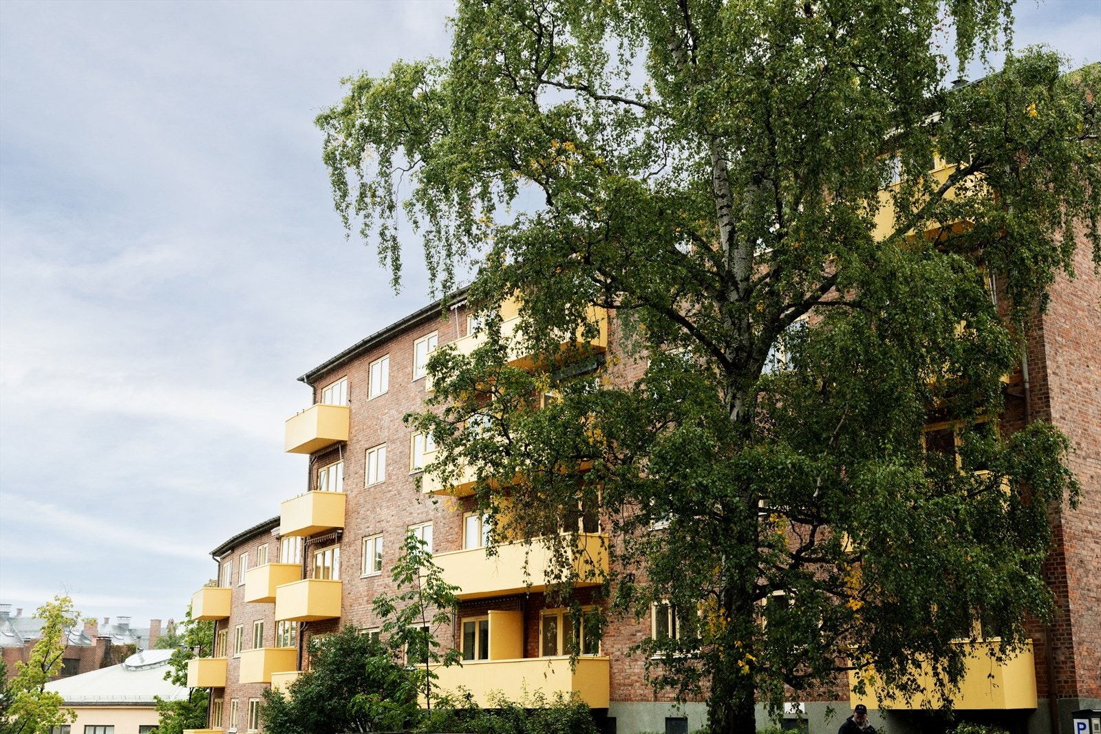 Leiligheten ligger fint til i byggets 3. etasje. Galleribilde