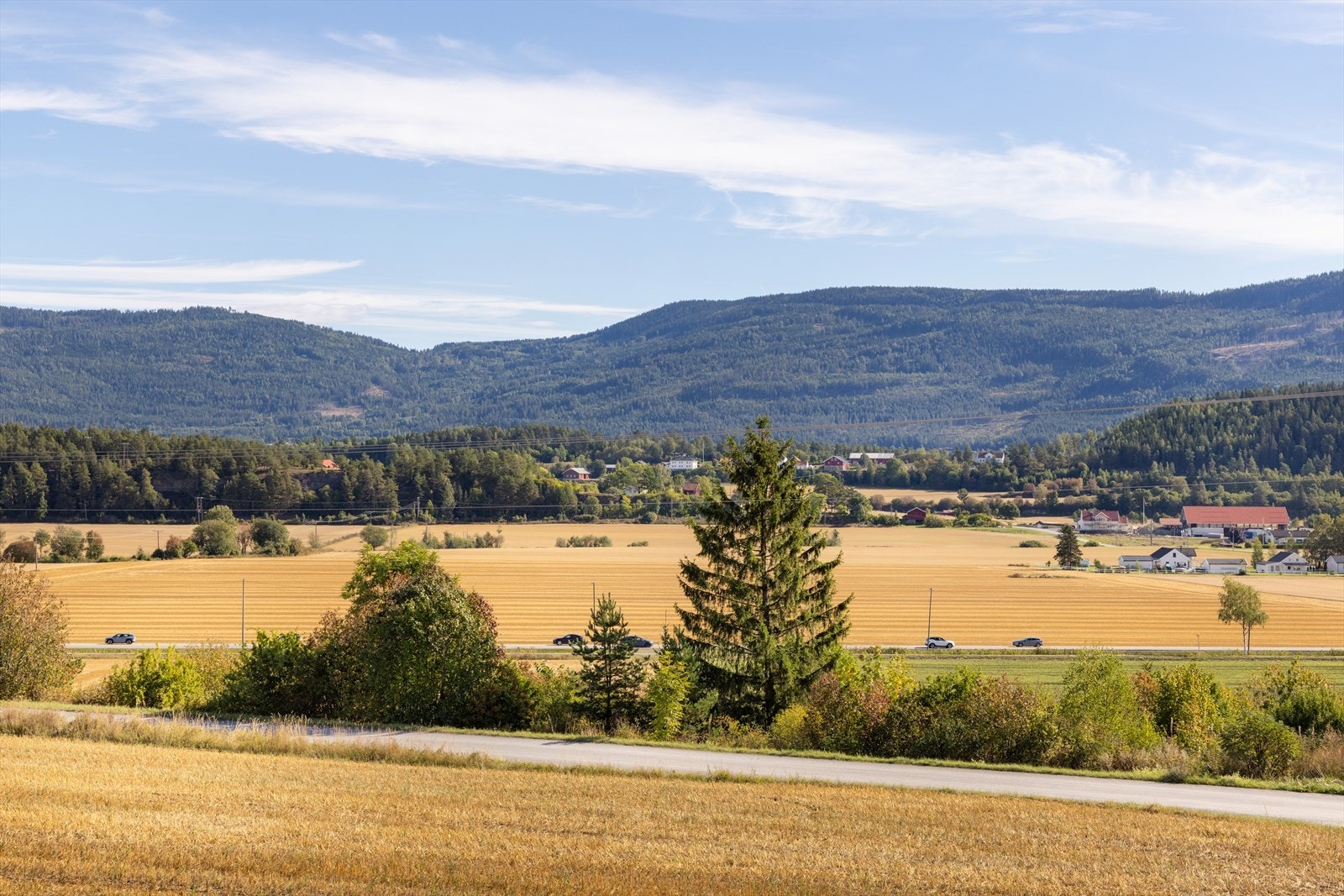 Eiendommen ligger i landlige omgivelser i Hole kommune. Galleribilde