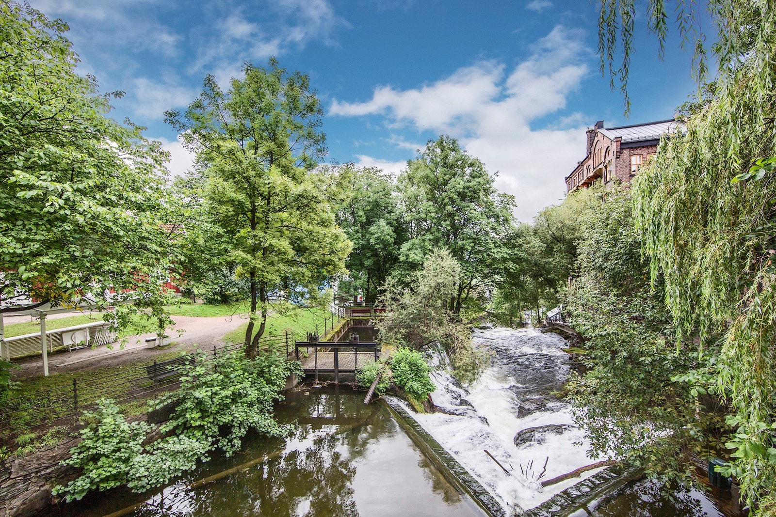 Møllafossen. Galleribilde