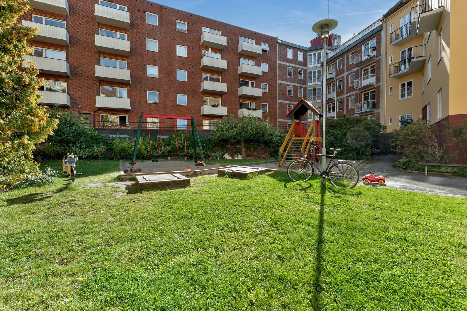 Hyggelig lekeplass for de minste Galleribilde